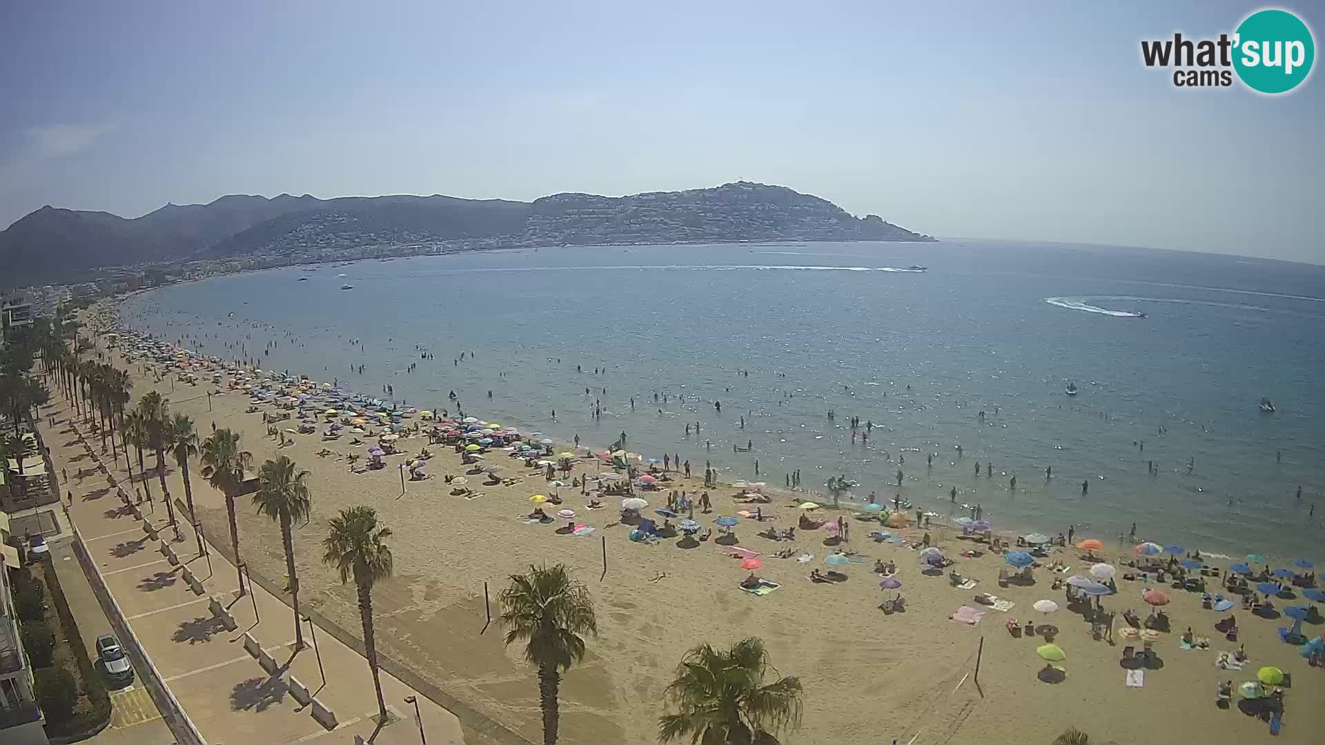Spletna kamera Roses – Španija – Pogled s hotela MonteCarlo