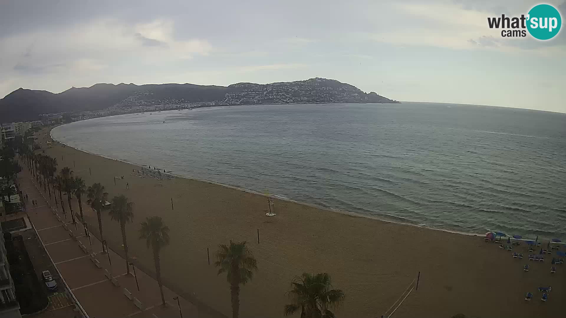 Webcam Costa Brava Roses Strand – Montecarlo Hotel livecam Spanien