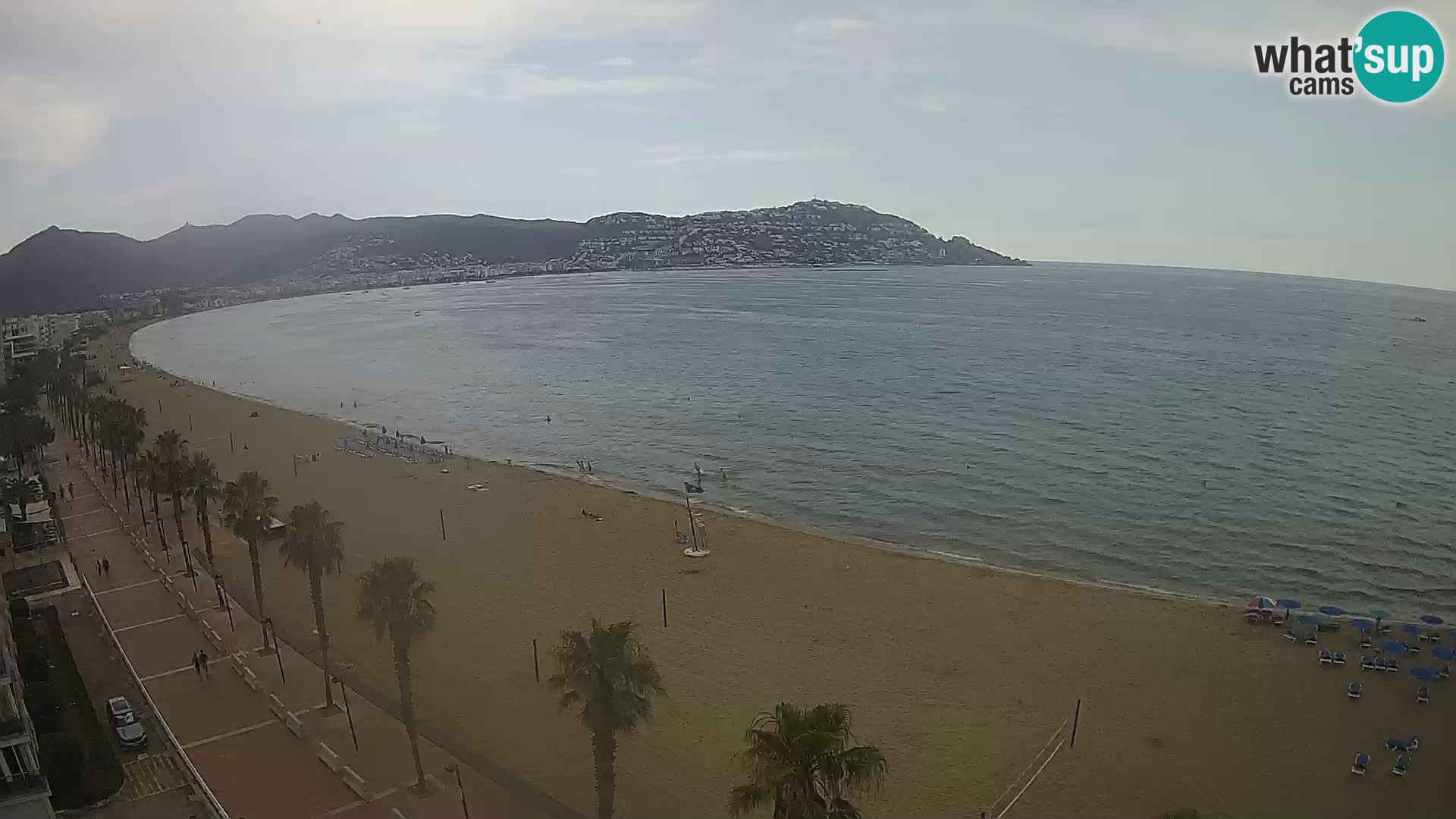 Roses camera en vivo playa Costa Brava- Hotel MonteCarlo