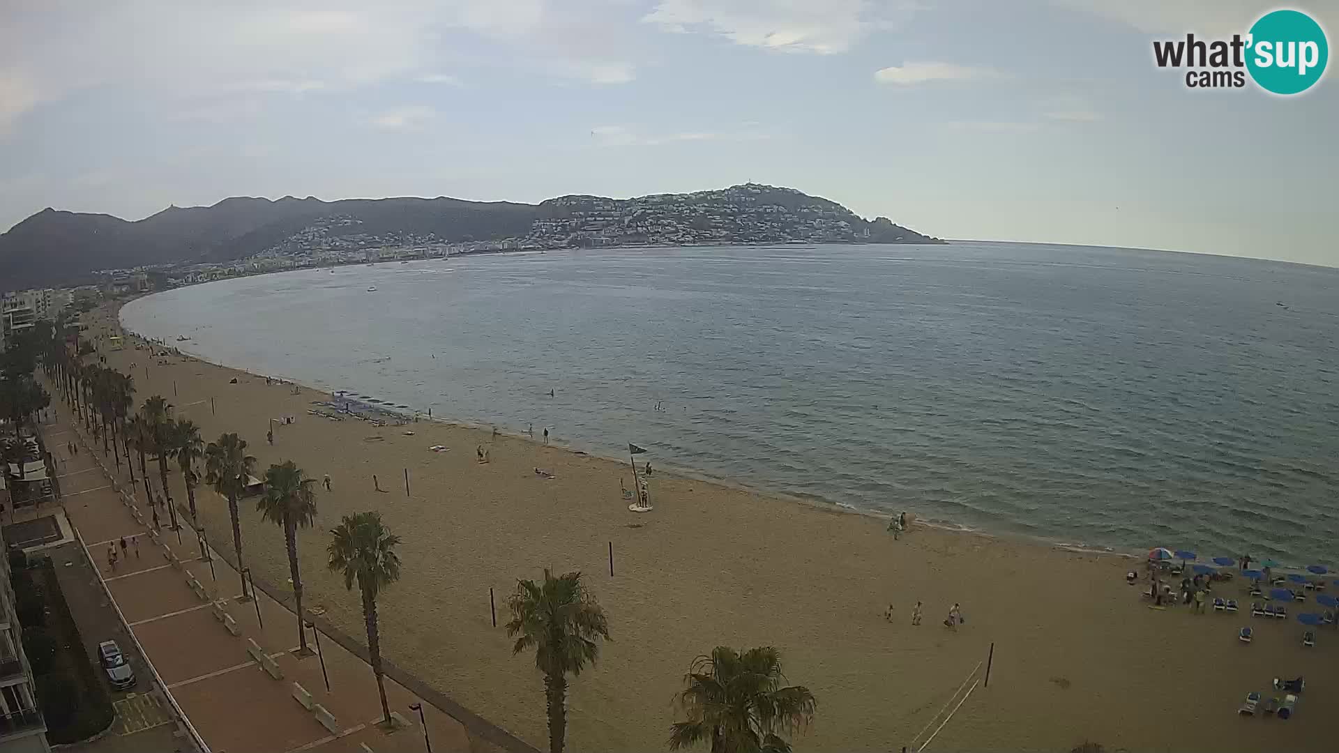 Roses camera en vivo playa Costa Brava- Hotel MonteCarlo