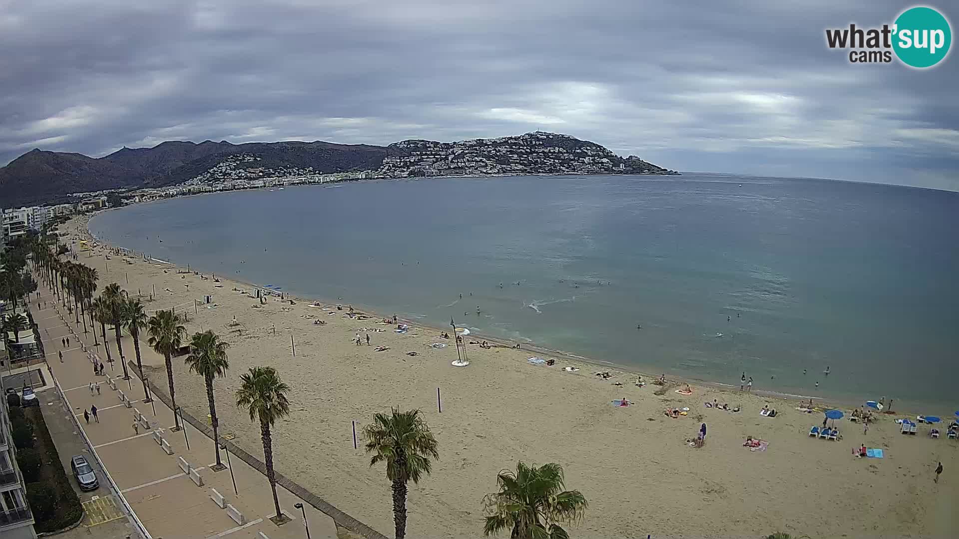 Live cam Roses  – Costa Brava spiaggia – Hotel MonteCarlo