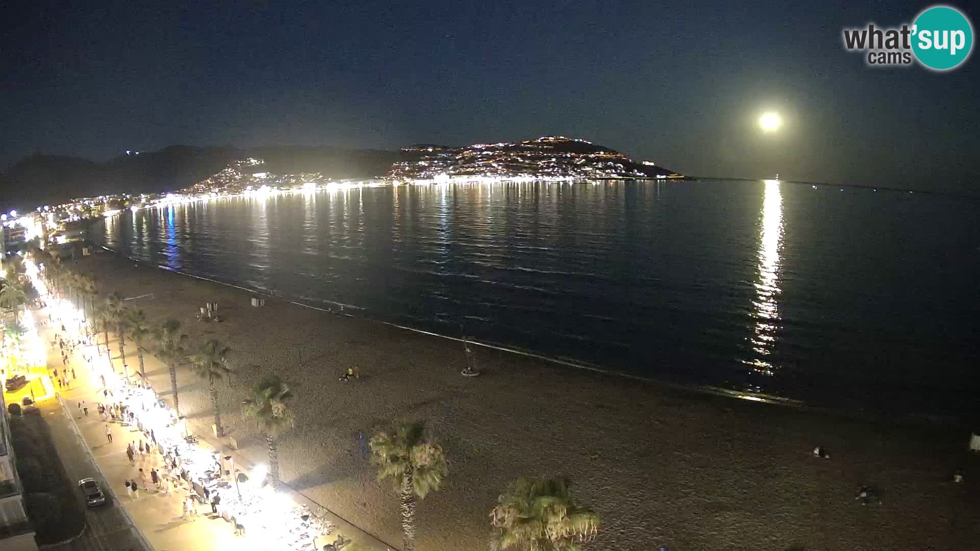 Live cam Roses  – Costa Brava spiaggia – Hotel MonteCarlo