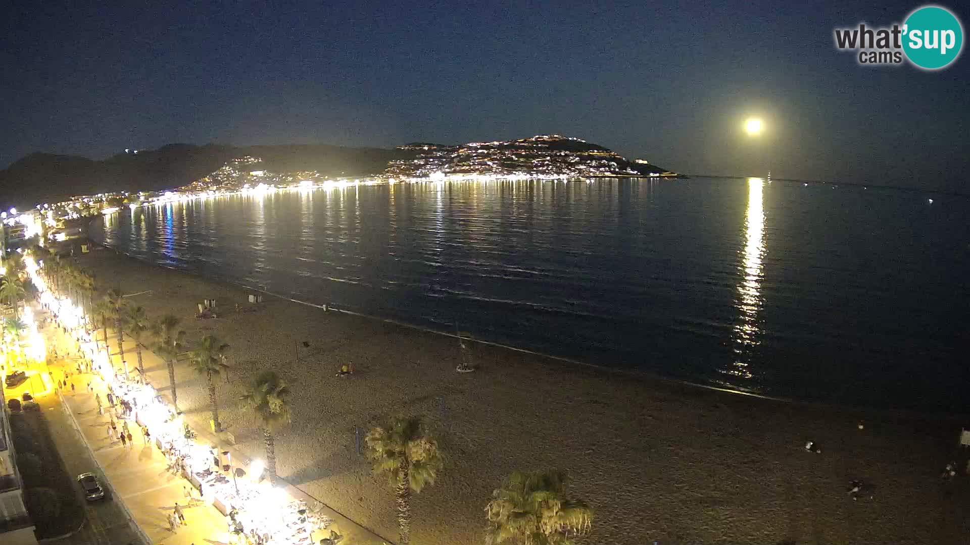 Live cam Roses  – Costa Brava spiaggia – Hotel MonteCarlo