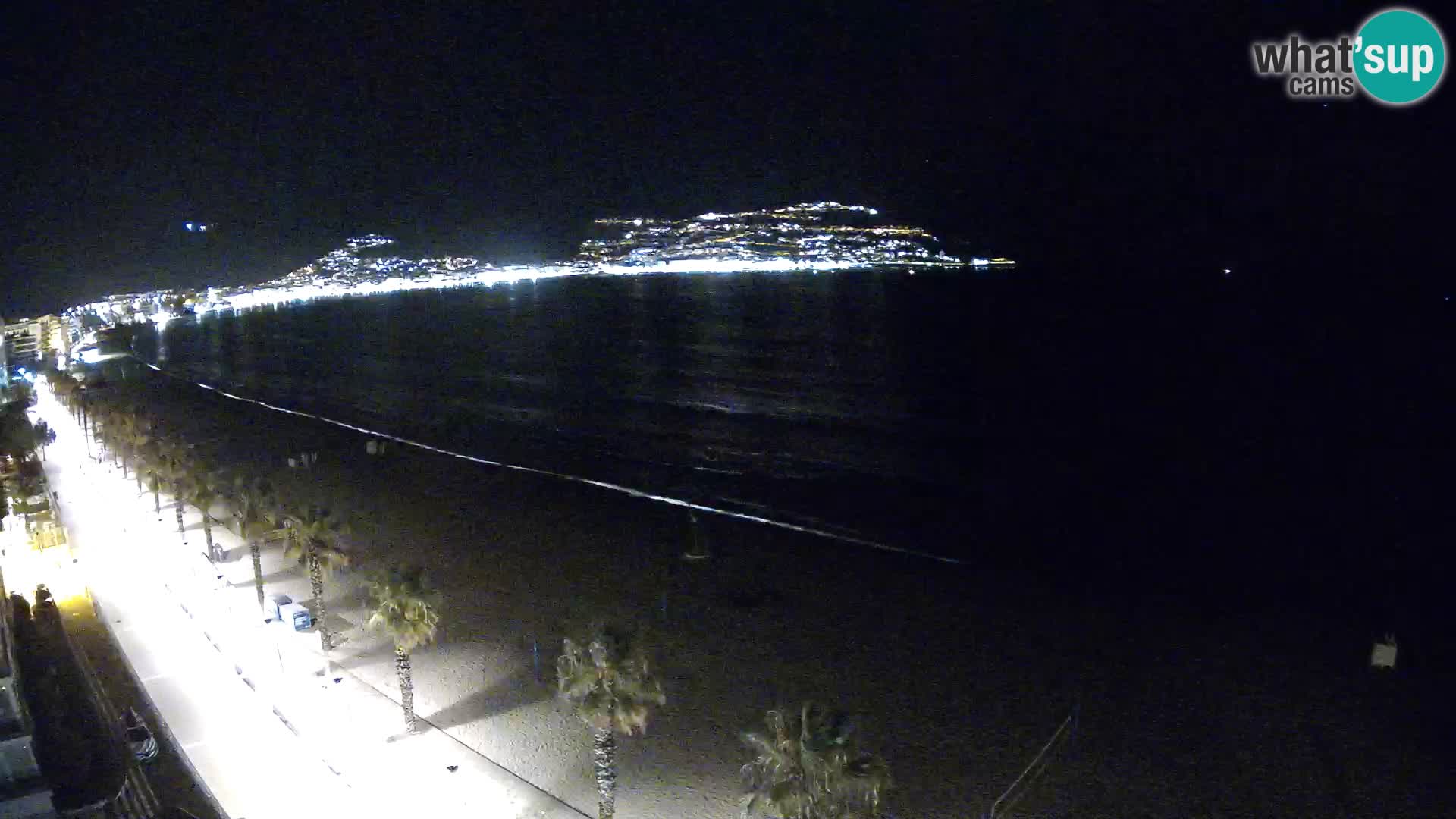LIVEcam Roses plage Costa Brava – Hotel Montecarlo webcam Espagne
