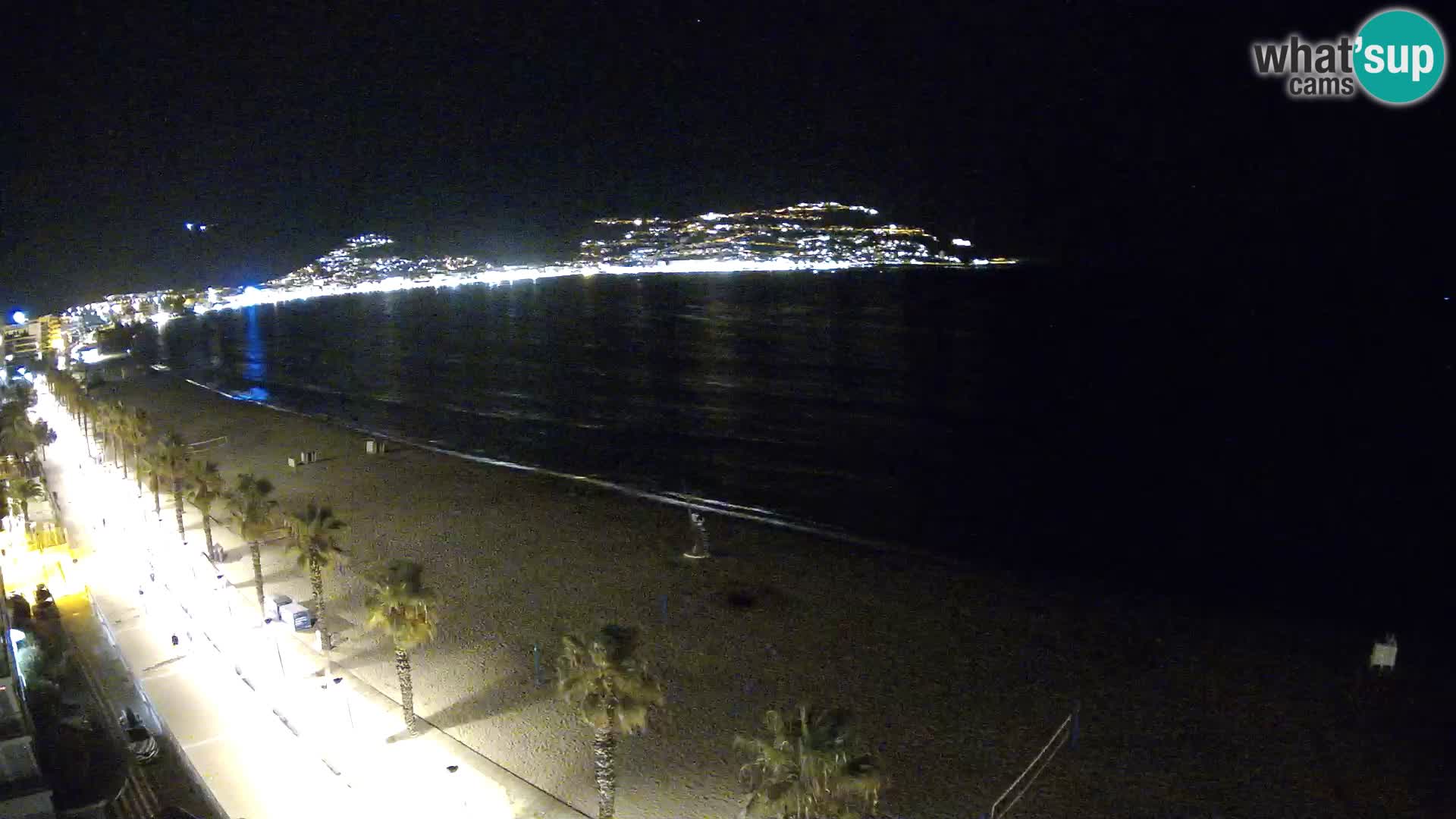 Webcam Costa Brava Roses Strand – Montecarlo Hotel livecam Spanien