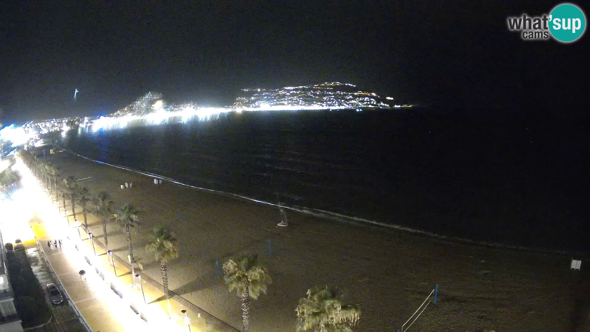 Roses camera en vivo playa Costa Brava- Hotel MonteCarlo
