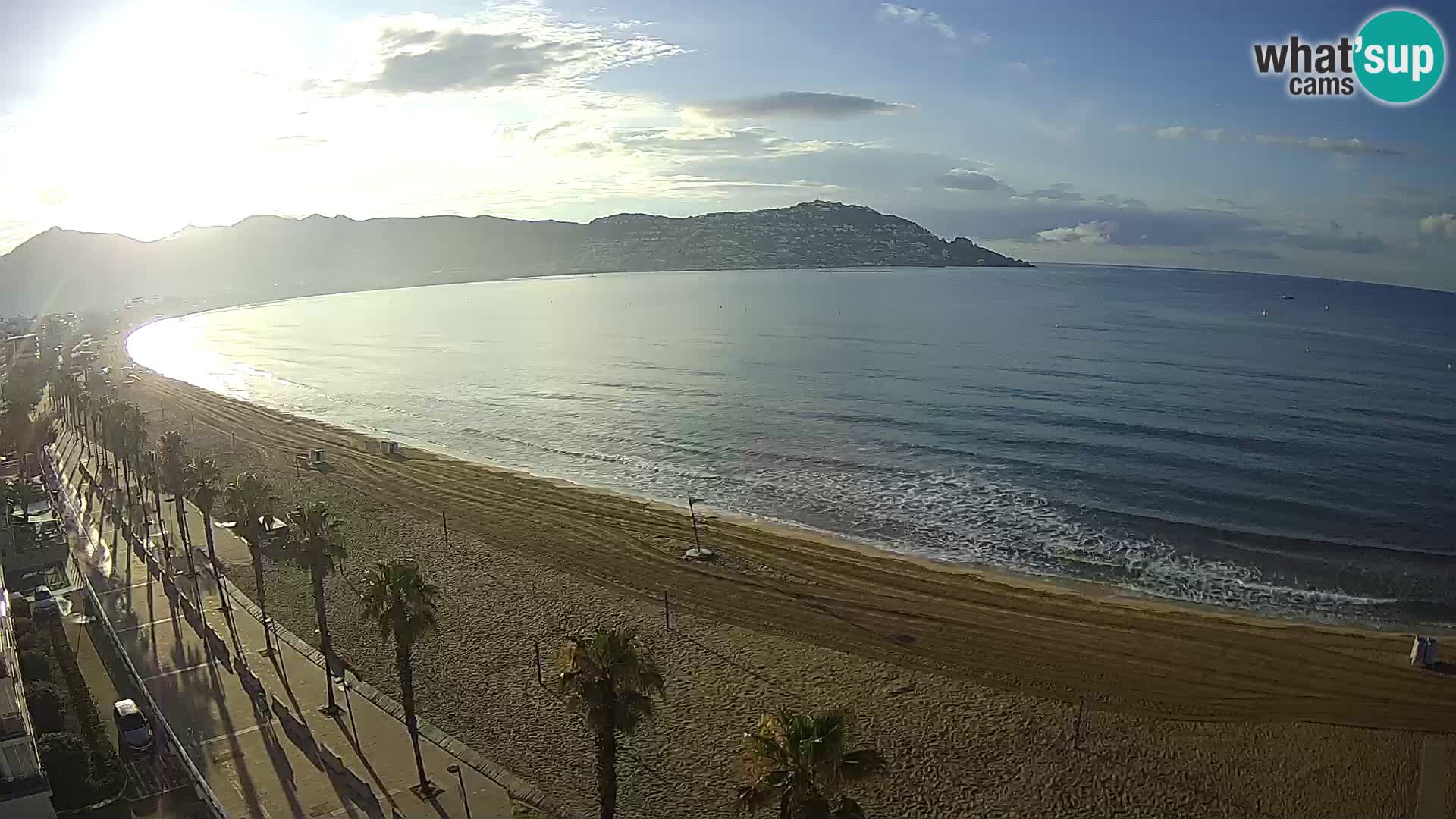 Roses camera en vivo playa Costa Brava- Hotel MonteCarlo