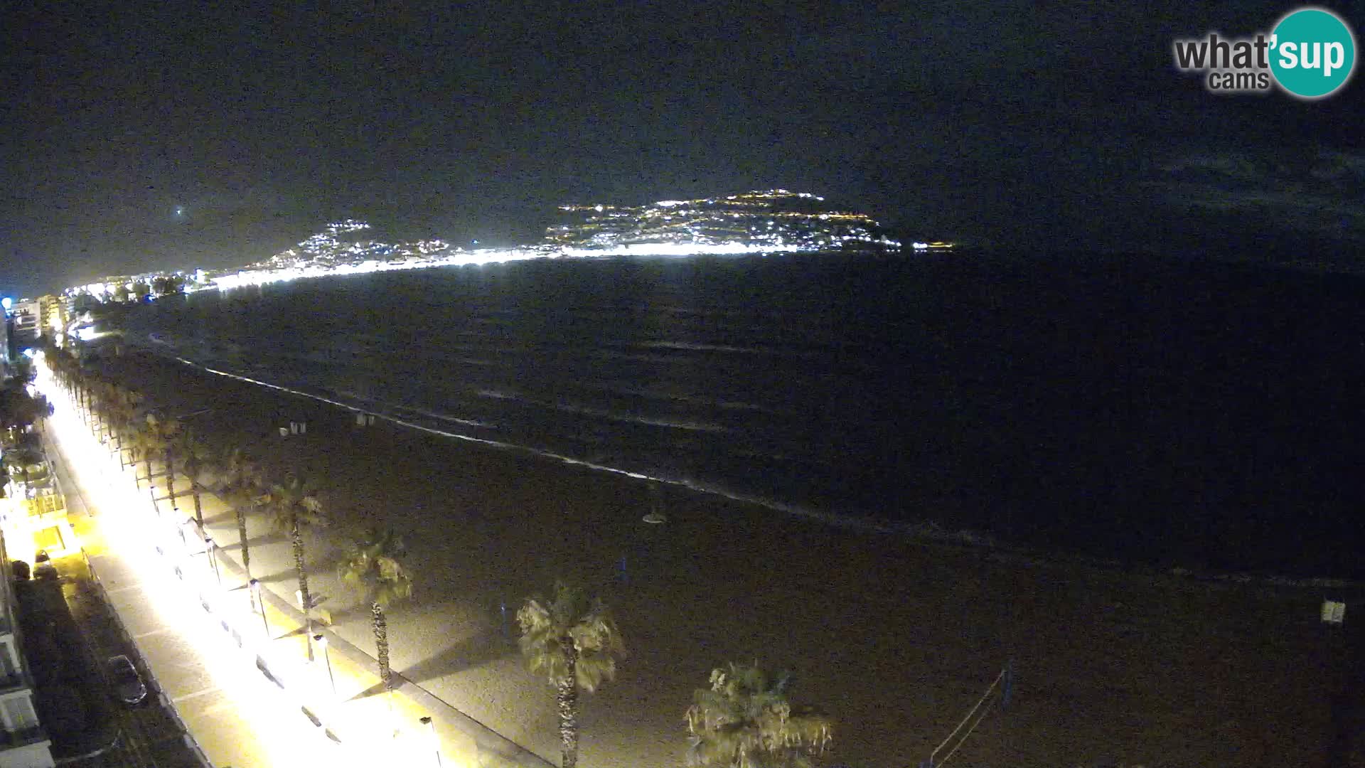 LIVEcam Roses plage Costa Brava – Hotel Montecarlo webcam Espagne