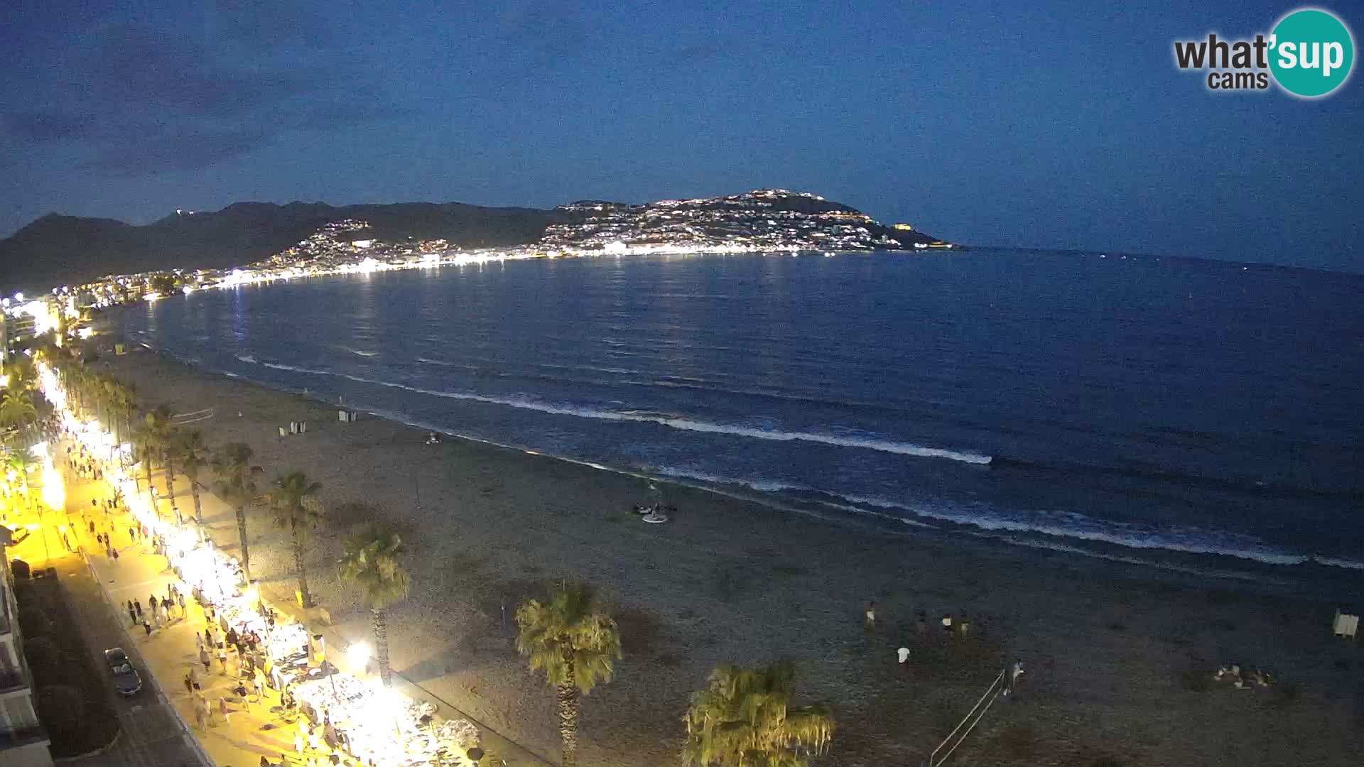 Live cam Roses  – Costa Brava spiaggia – Hotel MonteCarlo
