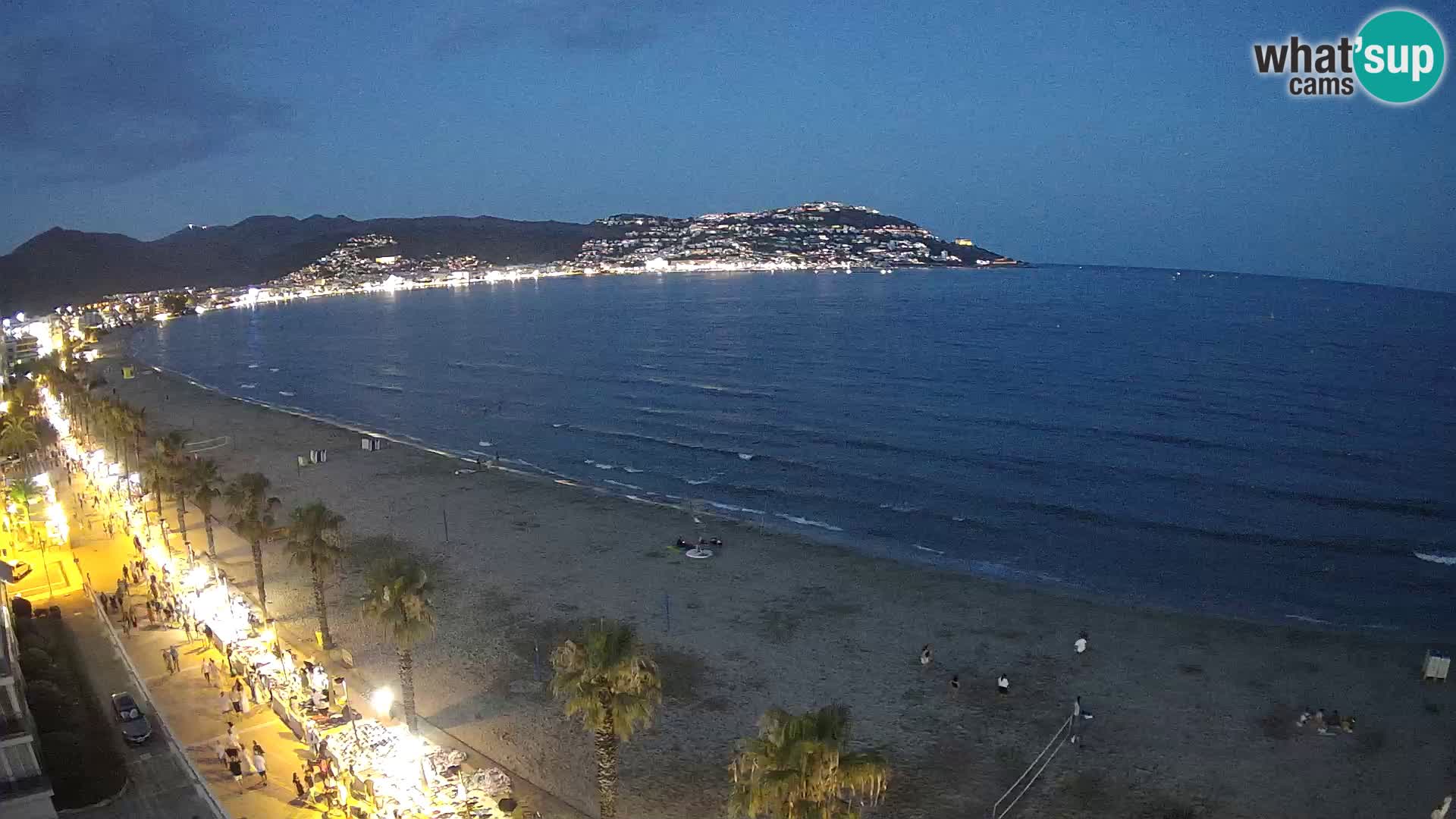 Web kamera Roses – Španijolska – Pogled sa hotela MonteCarlo