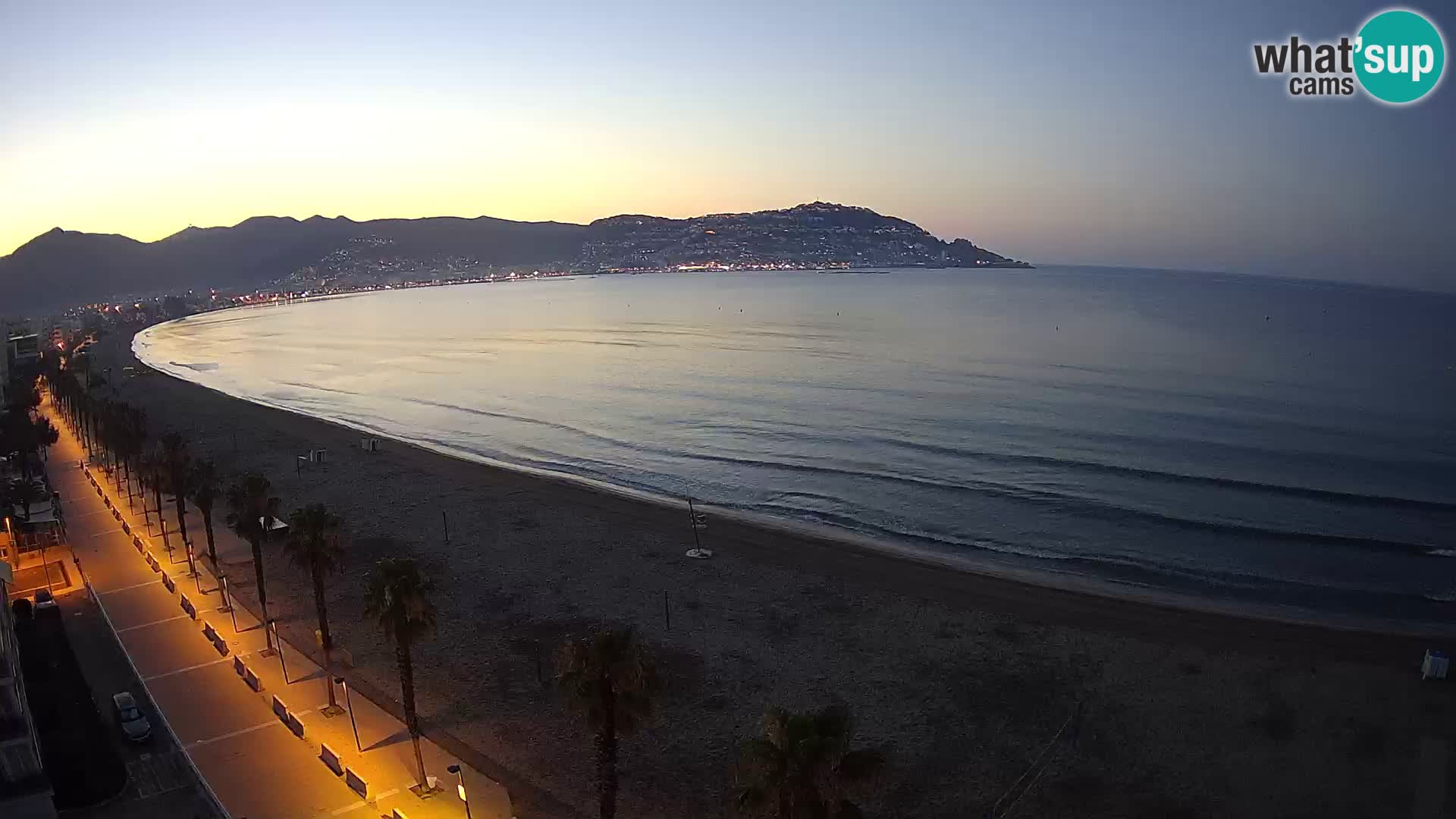 Live cam Roses  – Costa Brava spiaggia – Hotel MonteCarlo