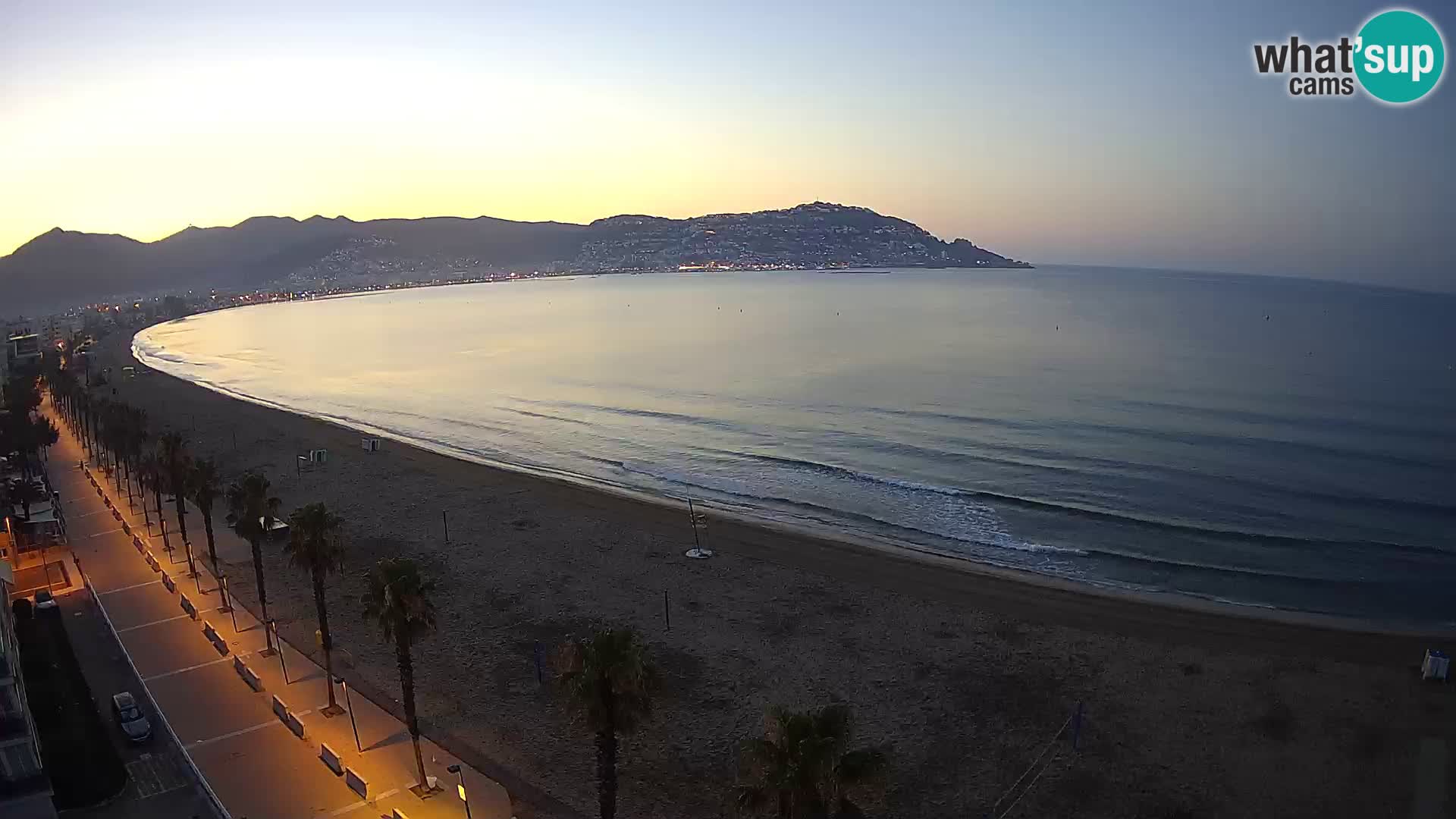 Live cam Roses  – Costa Brava spiaggia – Hotel MonteCarlo