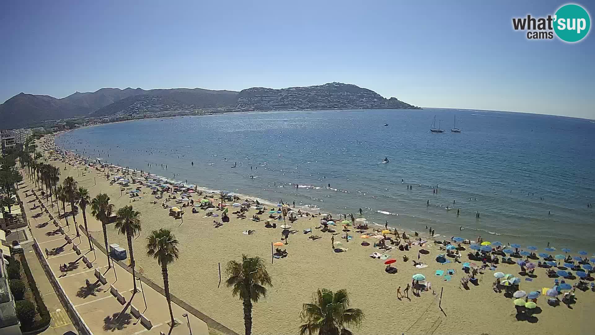 Web kamera Roses – Španijolska – Pogled sa hotela MonteCarlo