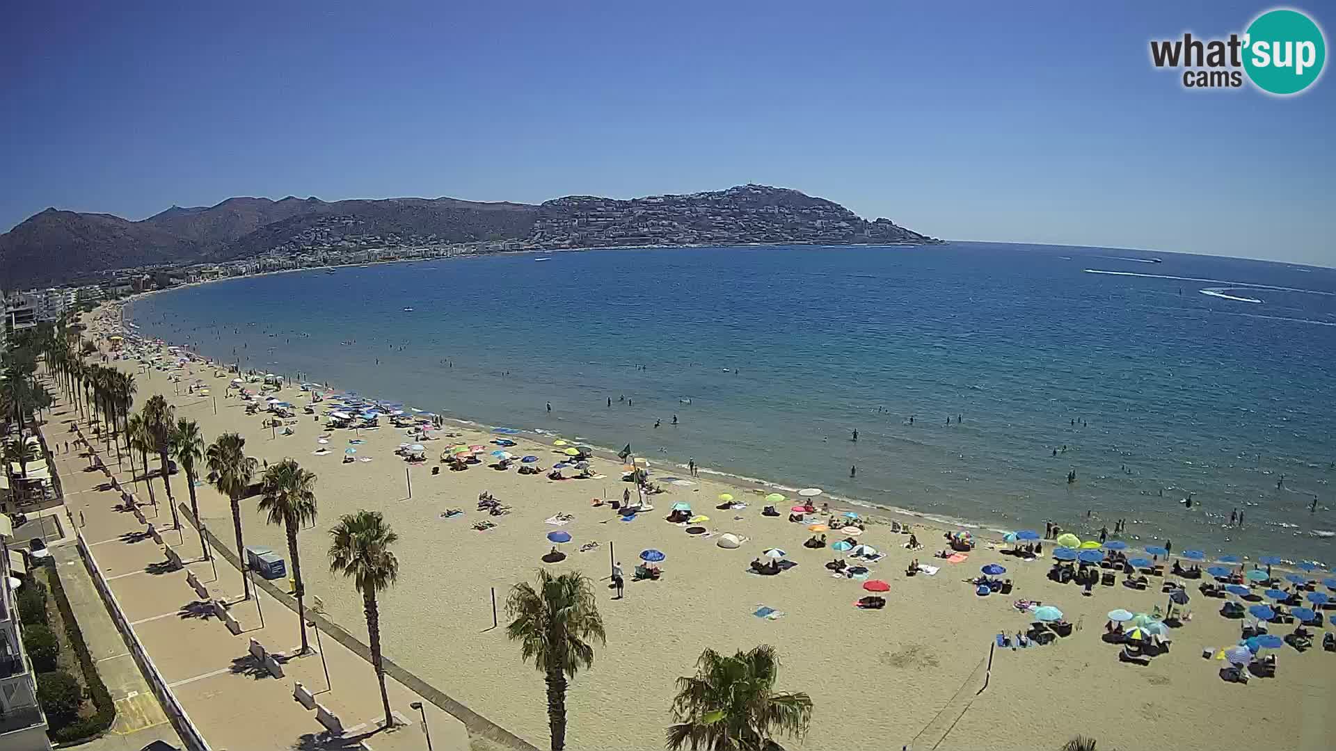 Web kamera Roses – Španijolska – Pogled sa hotela MonteCarlo