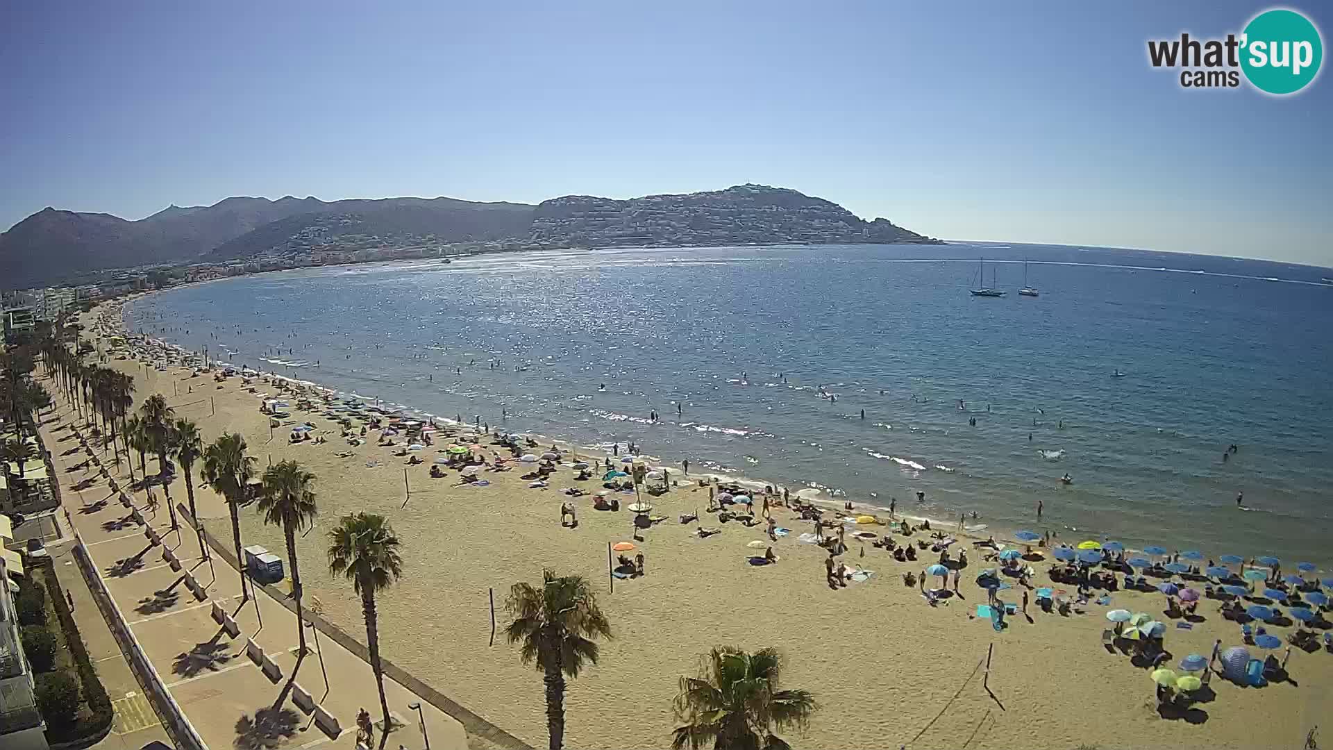 Spletna kamera Roses – Španija – Pogled s hotela MonteCarlo