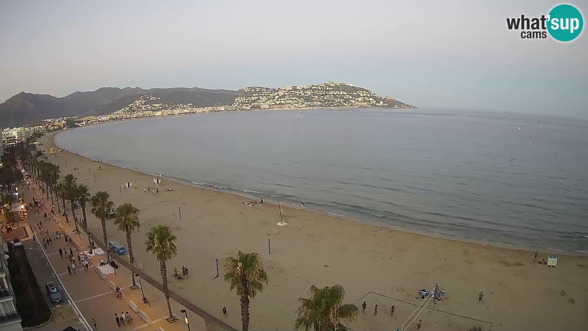 Webcam Costa Brava Roses Strand – Montecarlo Hotel livecam Spanien