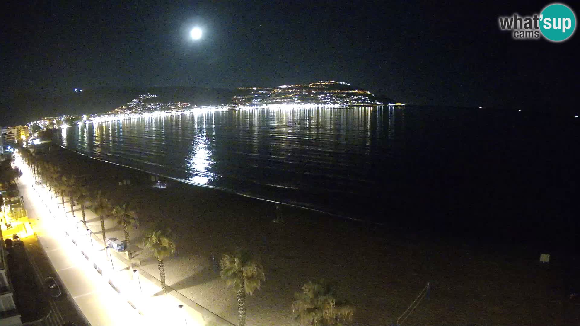 Roses camera en vivo playa Costa Brava- Hotel MonteCarlo