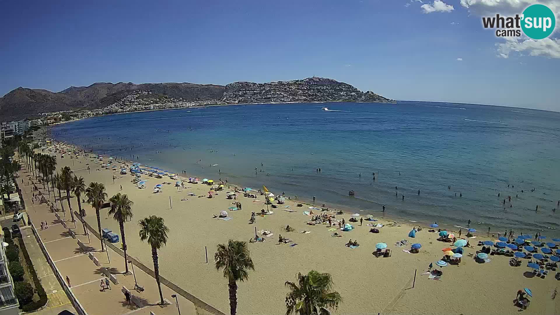 Web kamera Roses – Španijolska – Pogled sa hotela MonteCarlo