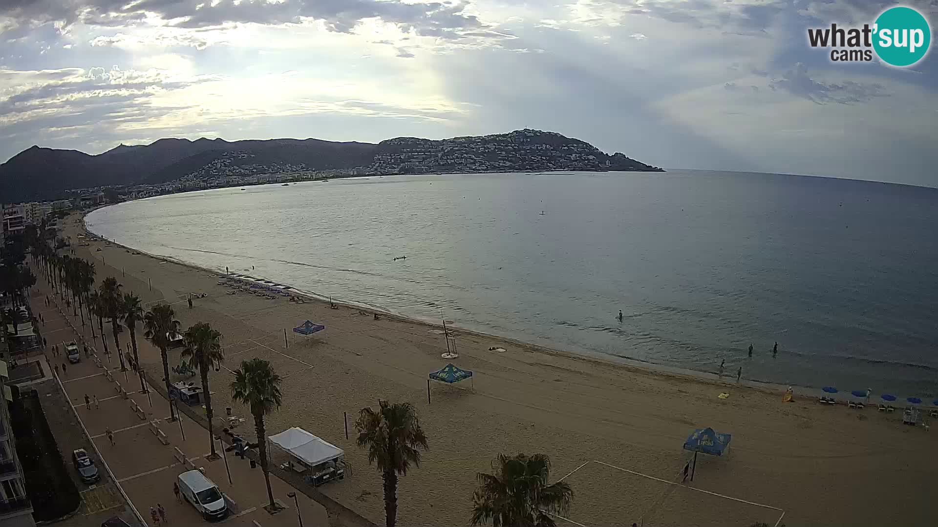 Roses camera en vivo playa Costa Brava- Hotel MonteCarlo