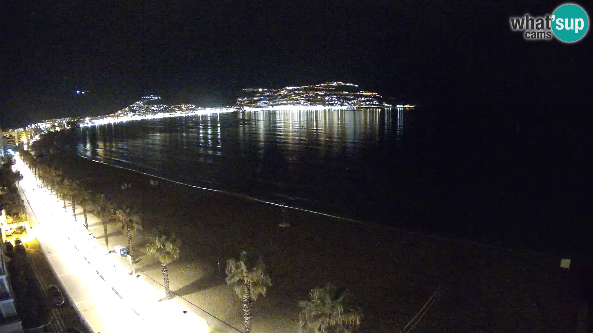 Webcam Costa Brava Roses Strand – Montecarlo Hotel livecam Spanien