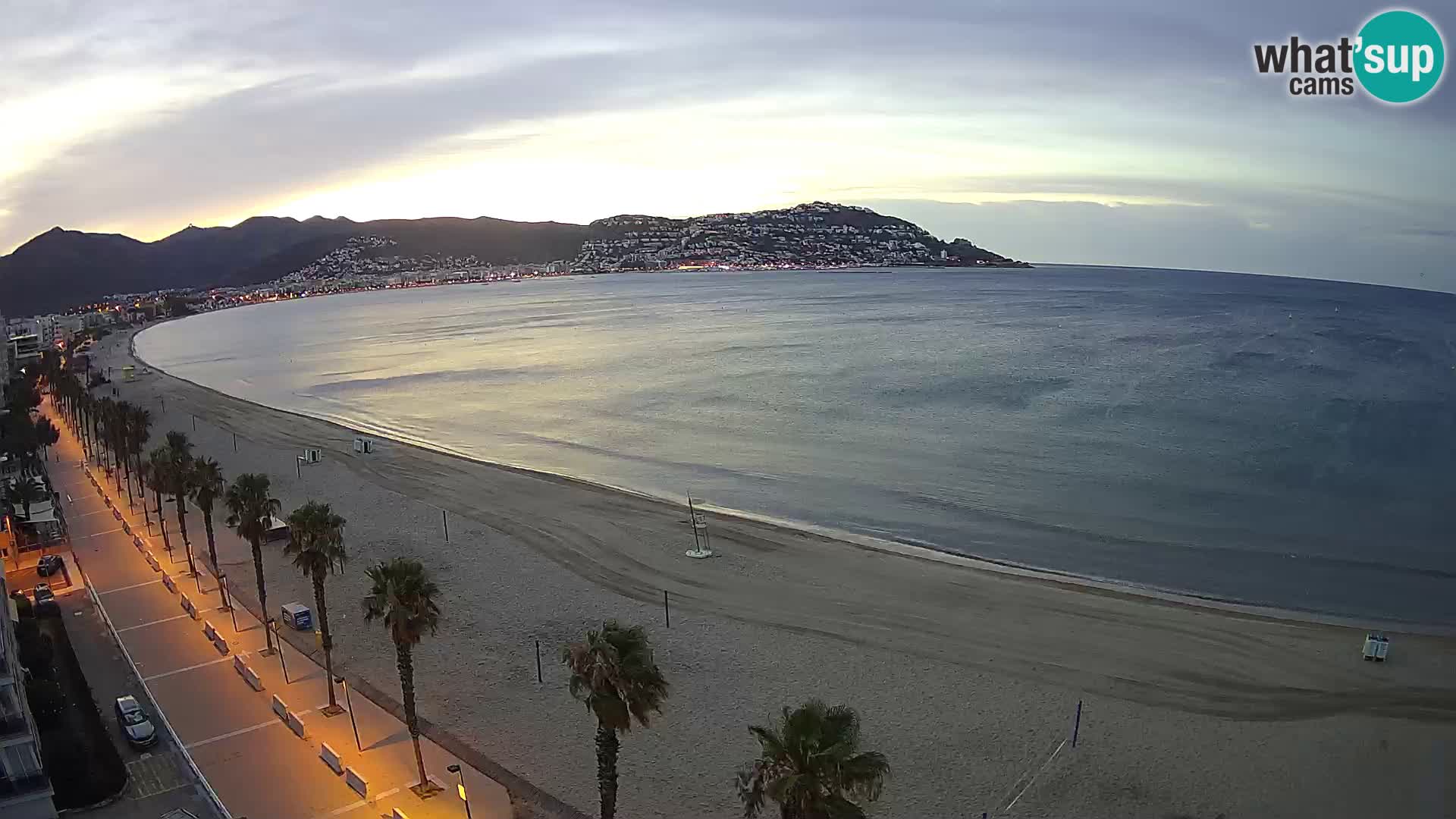 Live cam Roses  – Costa Brava spiaggia – Hotel MonteCarlo