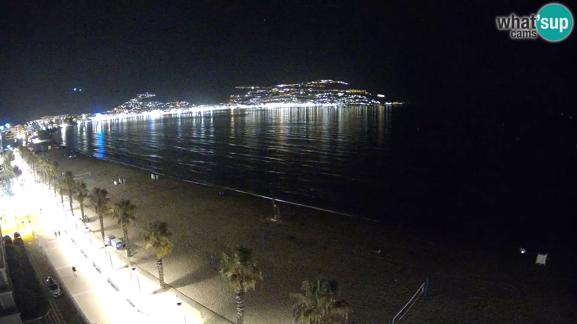 Webcam Costa Brava Roses Strand – Montecarlo Hotel livecam Spanien