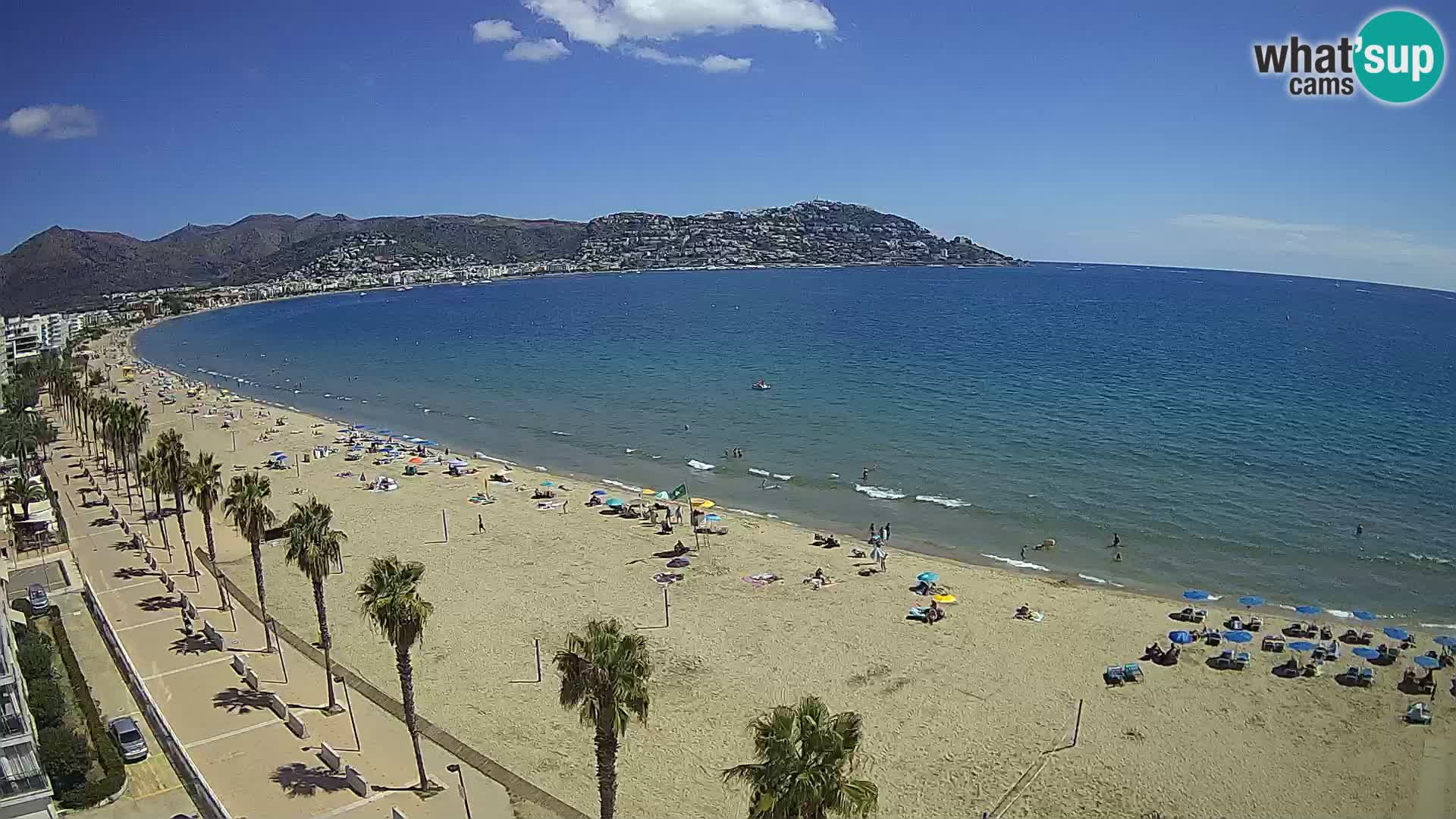 Roses camera en vivo playa Costa Brava- Hotel MonteCarlo