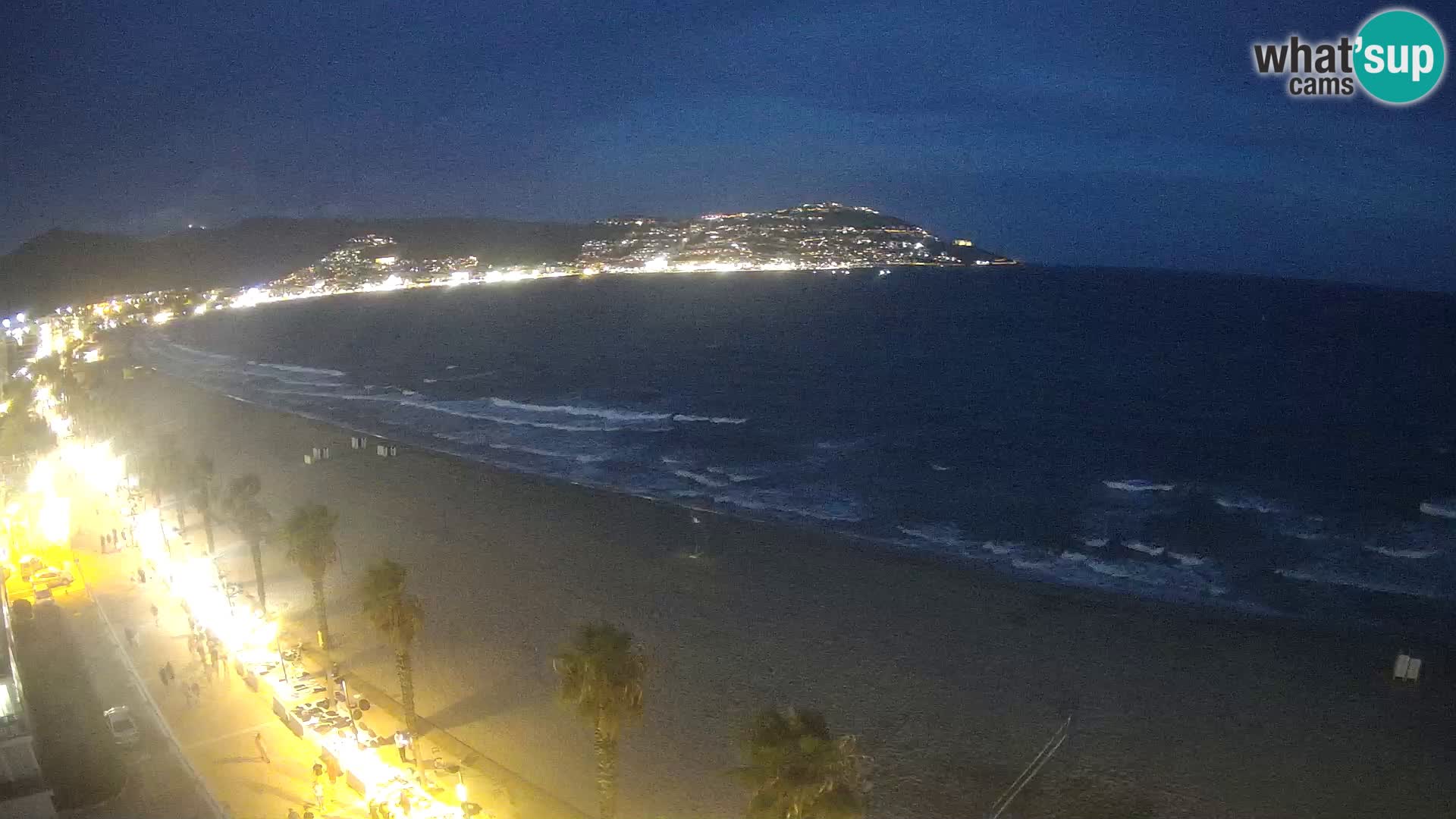 Live cam Roses  – Costa Brava spiaggia – Hotel MonteCarlo