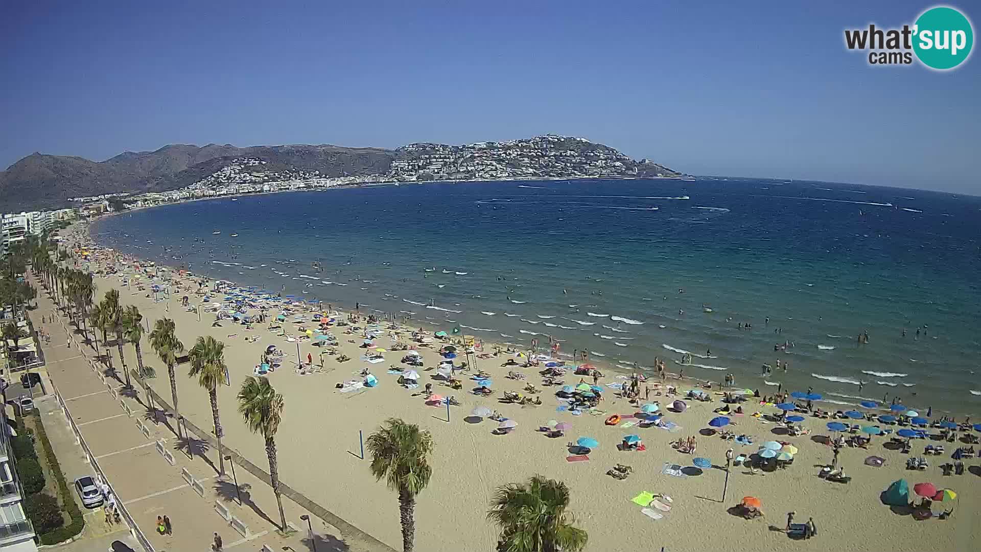 Web kamera Roses – Španijolska – Pogled sa hotela MonteCarlo
