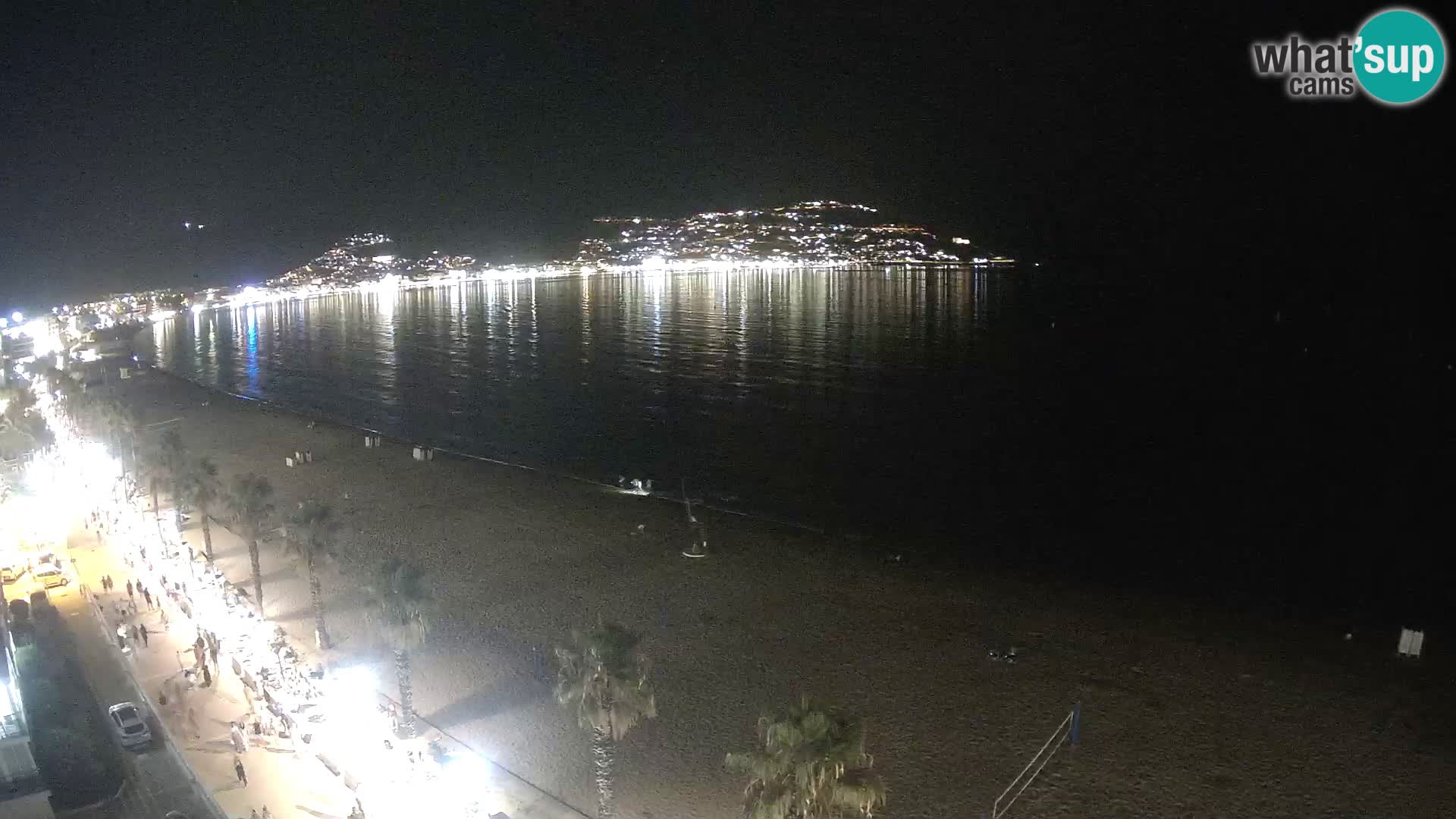 LIVEcam Roses plage Costa Brava – Hotel Montecarlo webcam Espagne