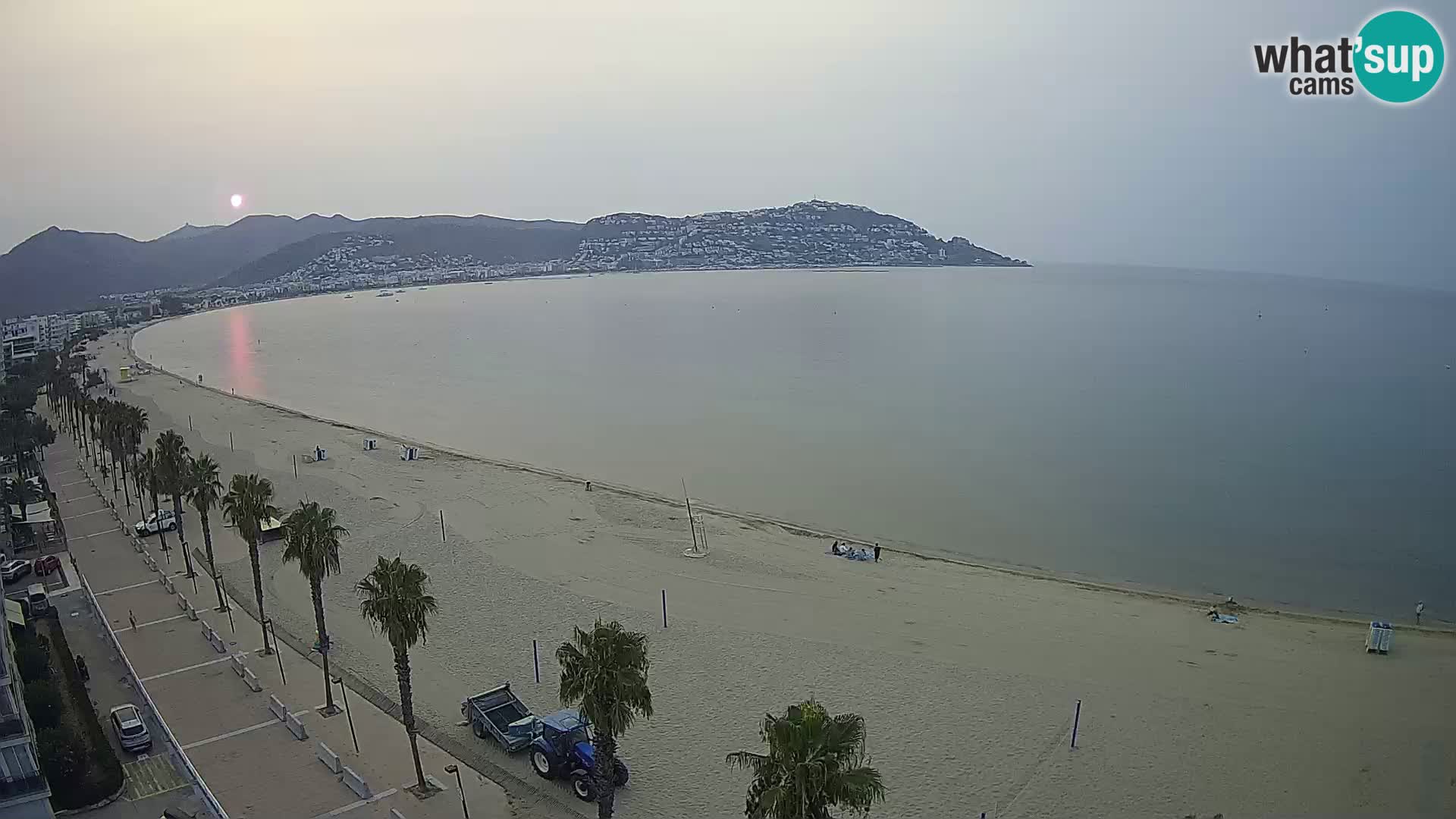 Live cam Roses  – Costa Brava spiaggia – Hotel MonteCarlo