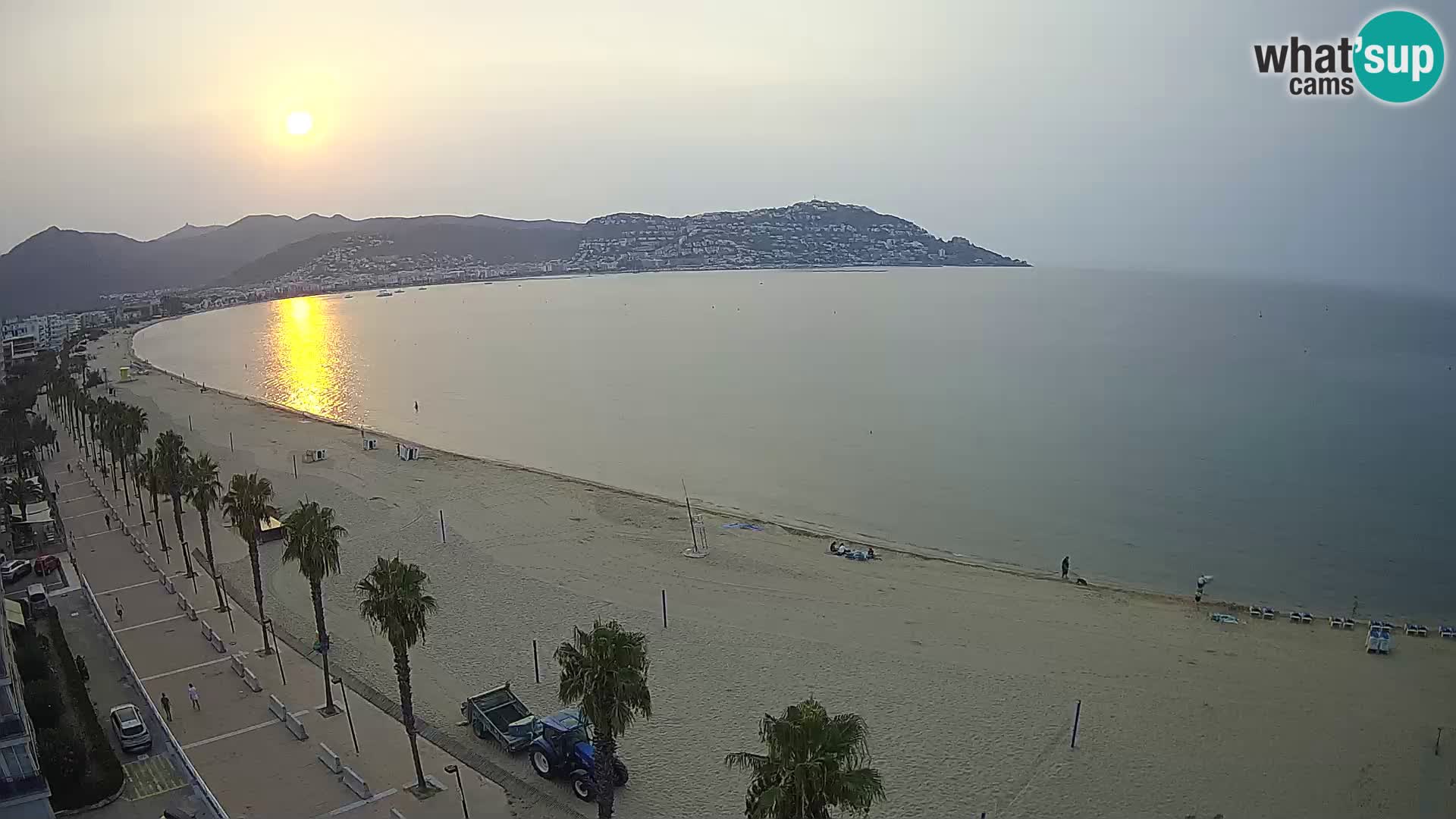 Roses camera en vivo playa Costa Brava- Hotel MonteCarlo