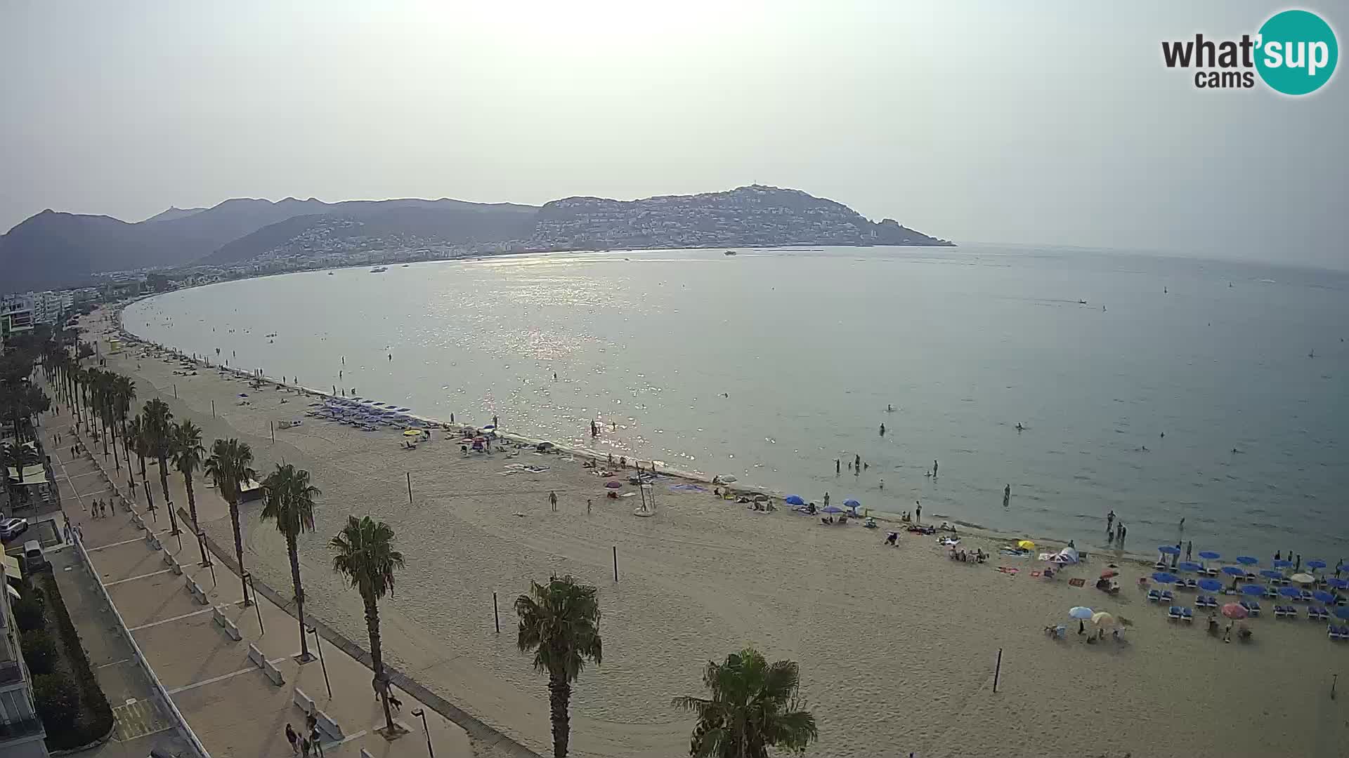 Web kamera Roses – Španijolska – Pogled sa hotela MonteCarlo