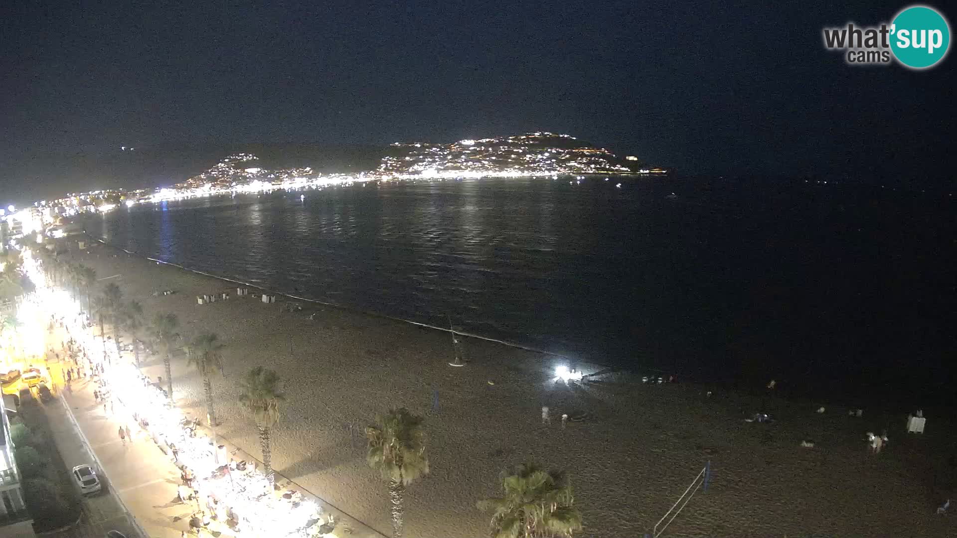 LIVEcam Roses plage Costa Brava – Hotel Montecarlo webcam Espagne