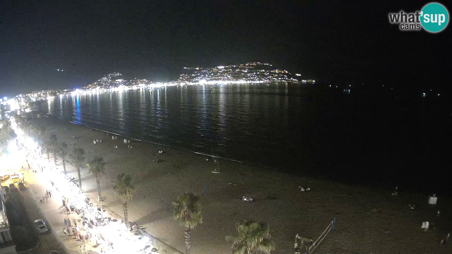 Live cam Roses  – Costa Brava spiaggia – Hotel MonteCarlo