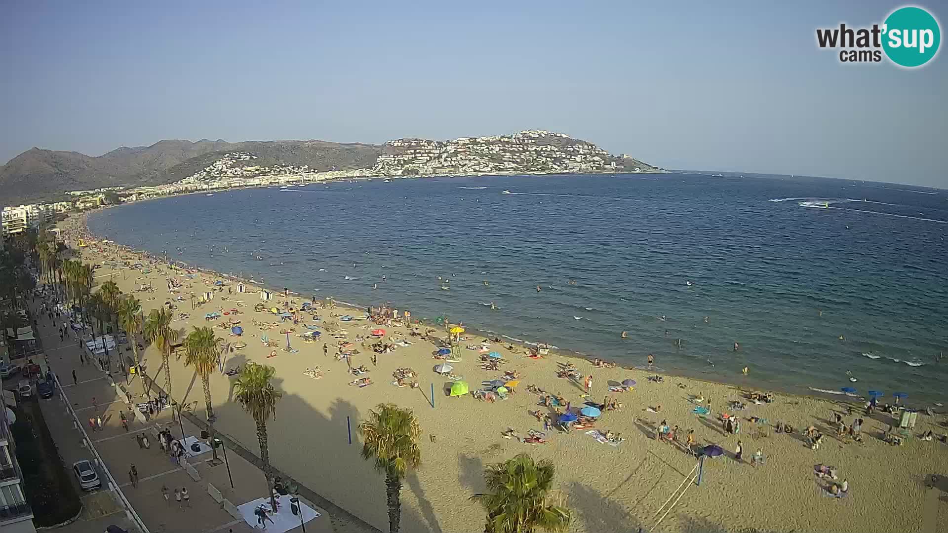 Spletna kamera Roses – Španija – Pogled s hotela MonteCarlo