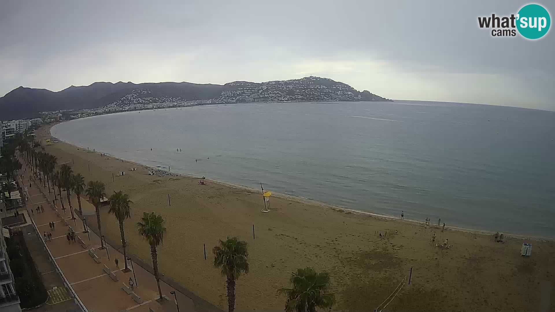Live cam Roses  – Costa Brava spiaggia – Hotel MonteCarlo