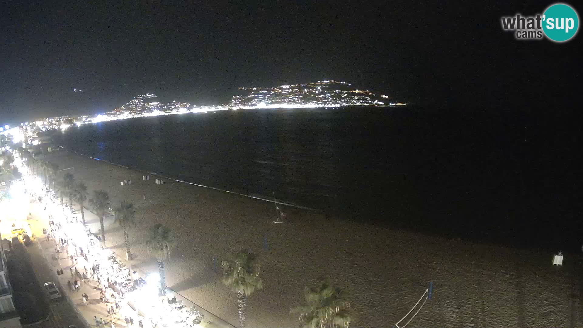 LIVEcam Roses plage Costa Brava – Hotel Montecarlo webcam Espagne