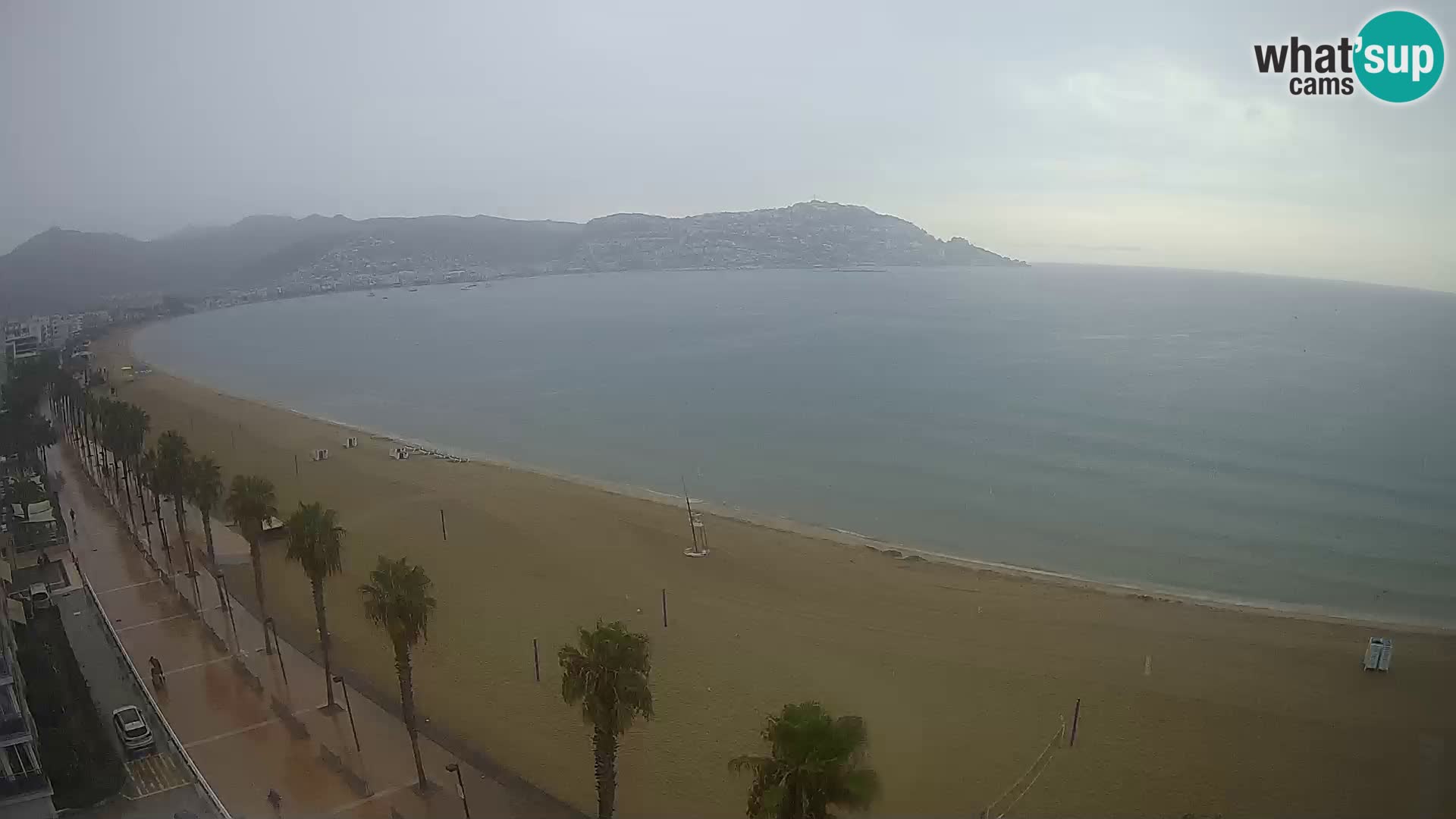 Webcam Costa Brava Roses Strand – Montecarlo Hotel livecam Spanien