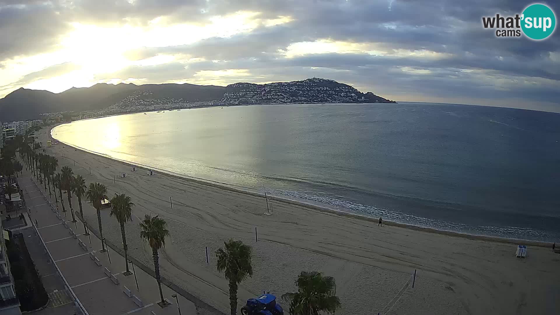 Live cam Roses  – Costa Brava spiaggia – Hotel MonteCarlo