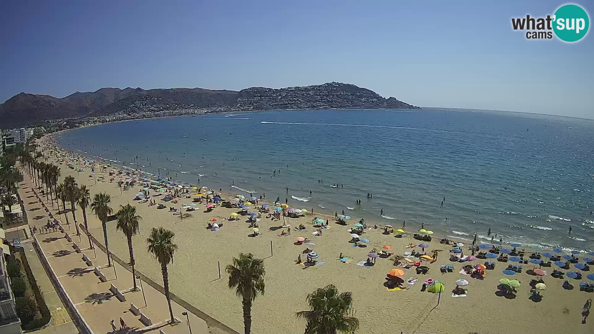 Spletna kamera Roses – Španija – Pogled s hotela MonteCarlo