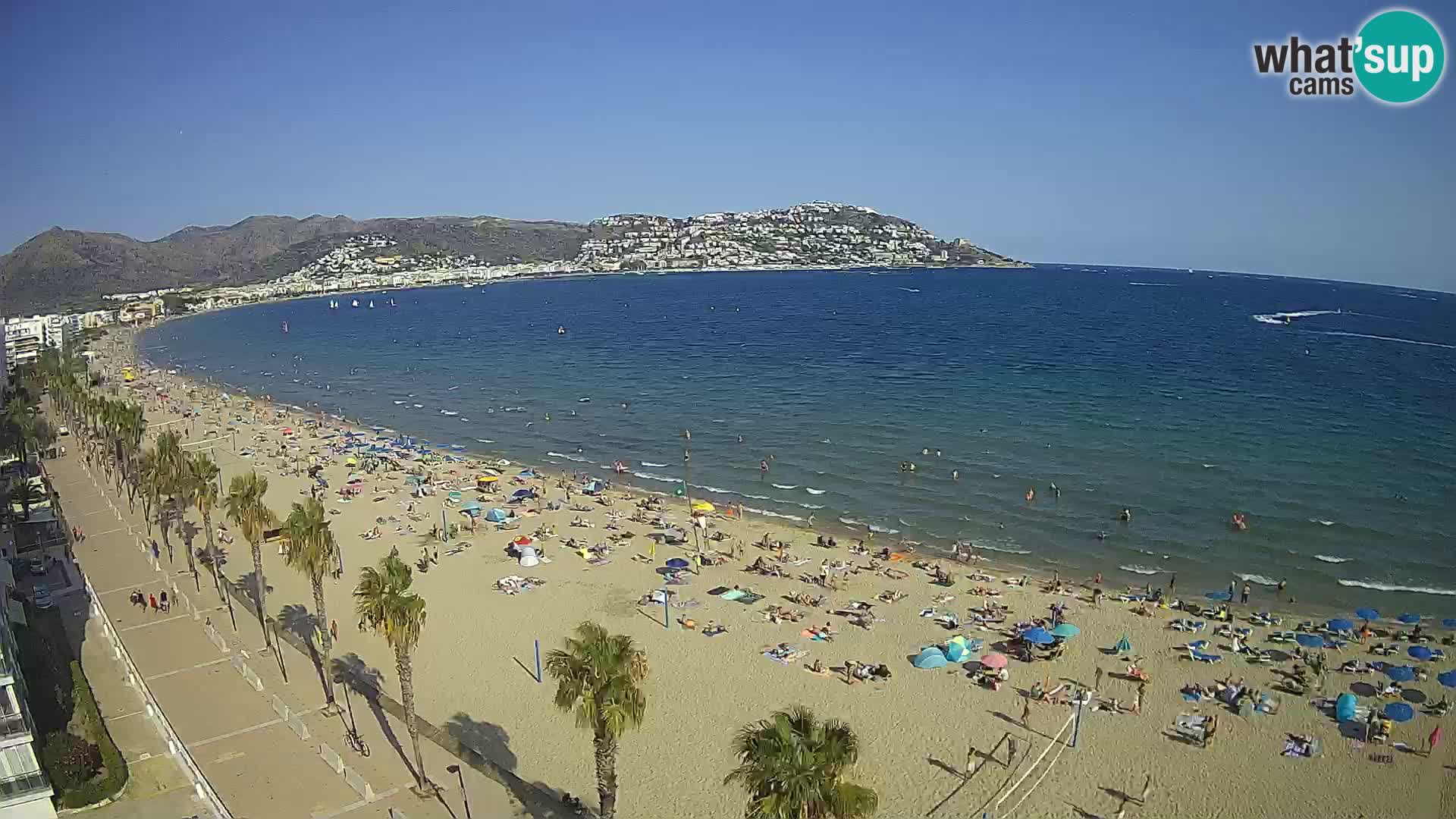 Spletna kamera Roses – Španija – Pogled s hotela MonteCarlo