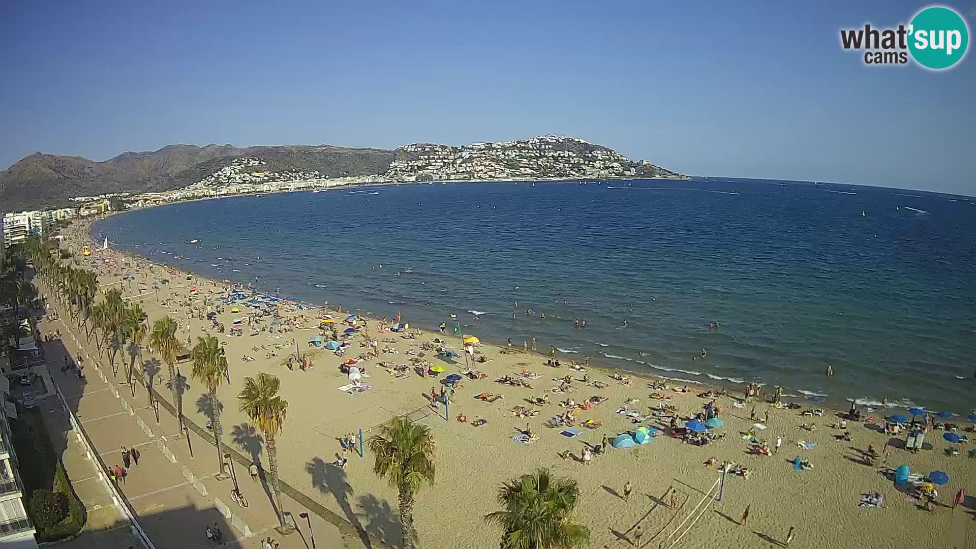 Spletna kamera Roses – Španija – Pogled s hotela MonteCarlo