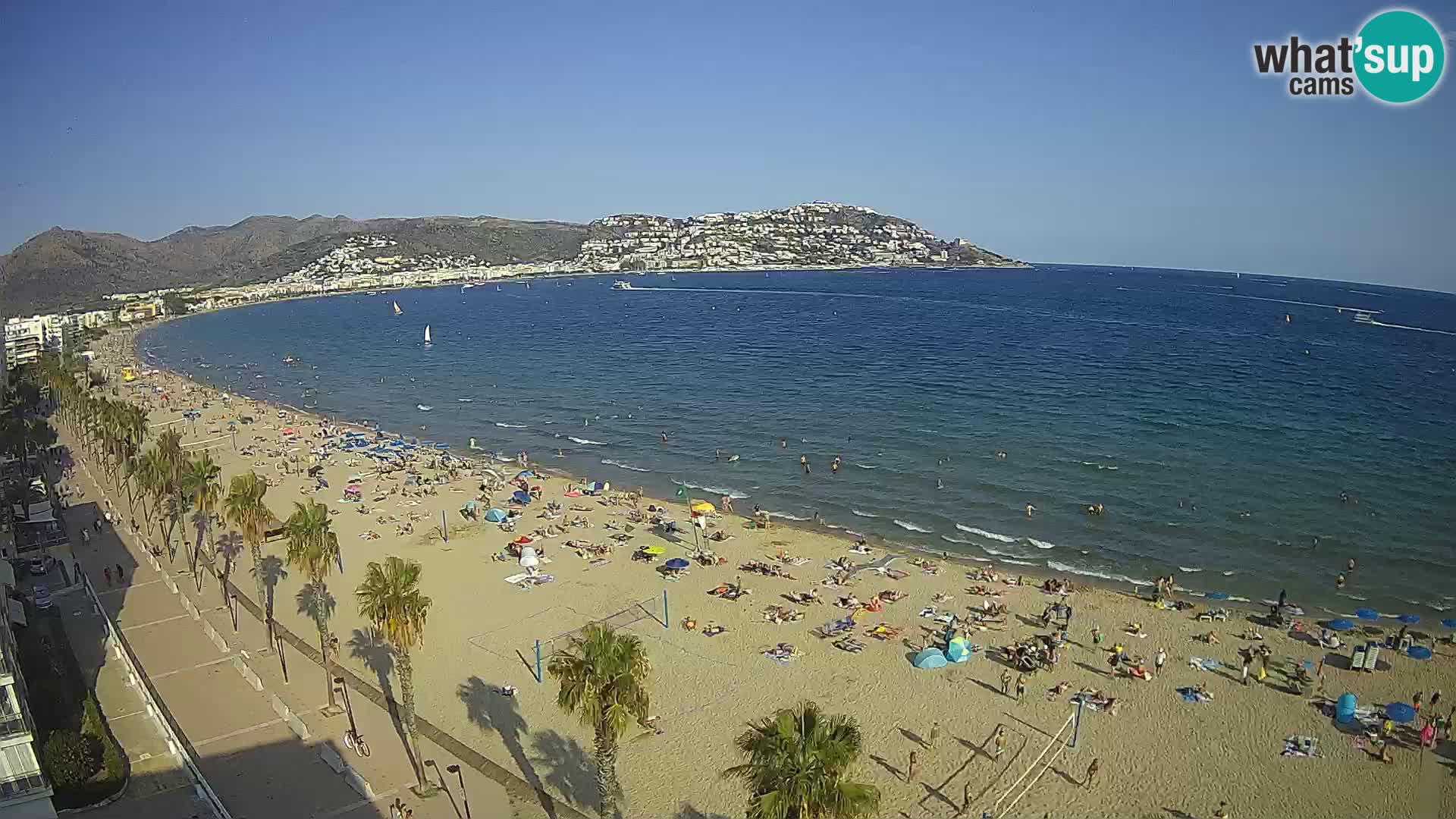 Spletna kamera Roses – Španija – Pogled s hotela MonteCarlo