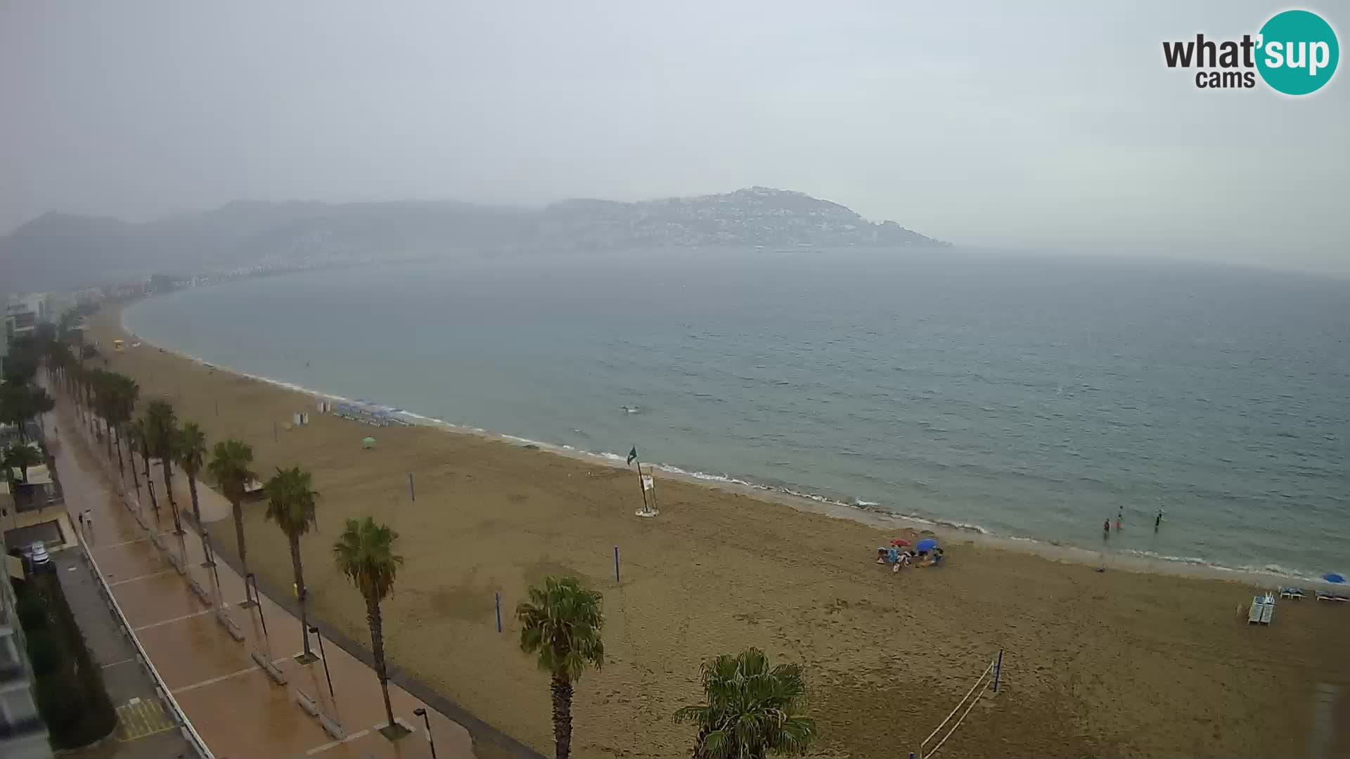 Live cam Roses  – Costa Brava spiaggia – Hotel MonteCarlo