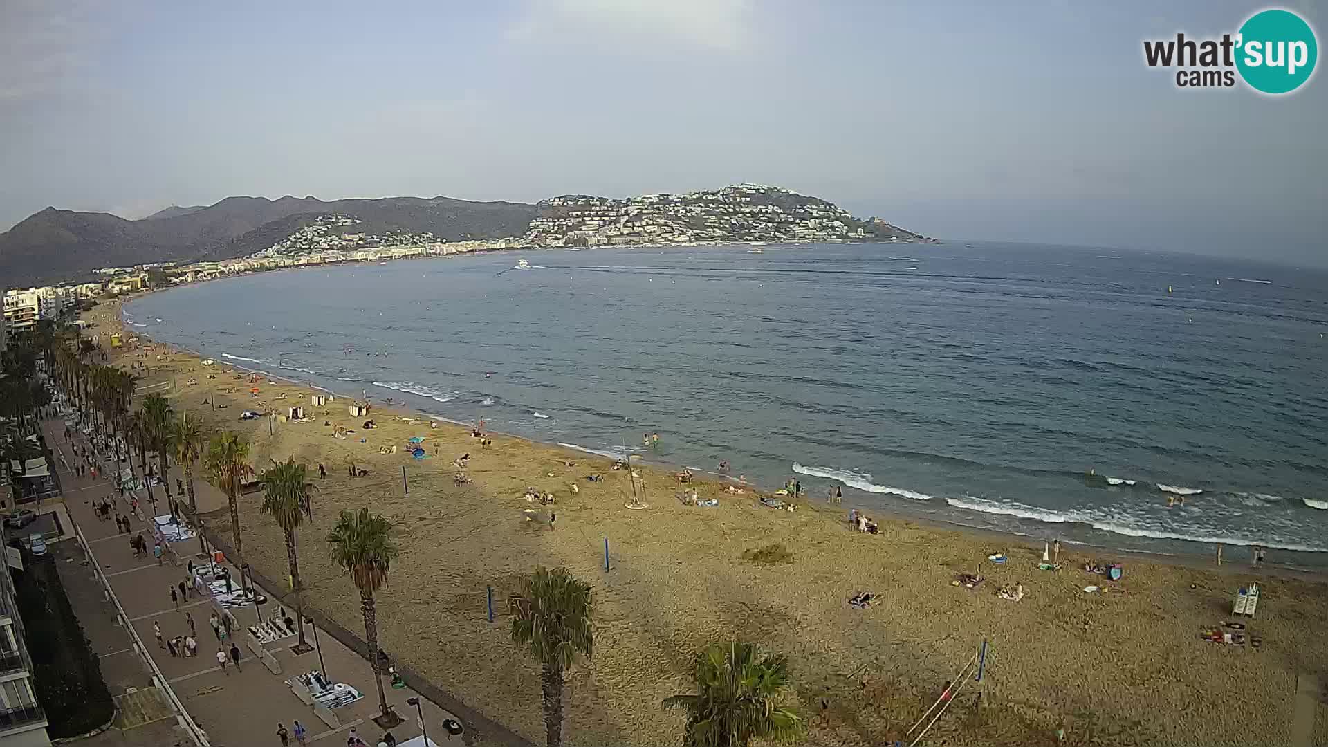 Live cam Roses  – Costa Brava spiaggia – Hotel MonteCarlo
