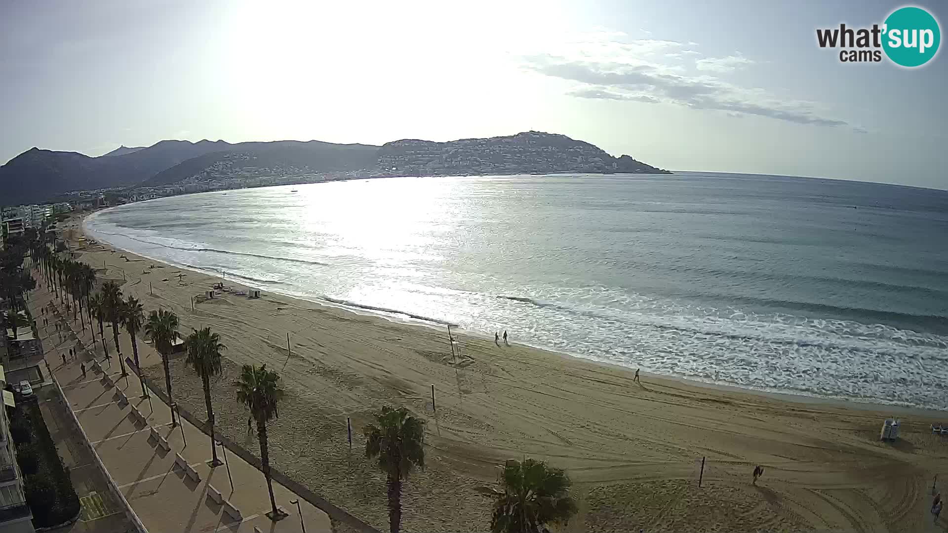 Webcam Costa Brava Roses Strand – Montecarlo Hotel livecam Spanien
