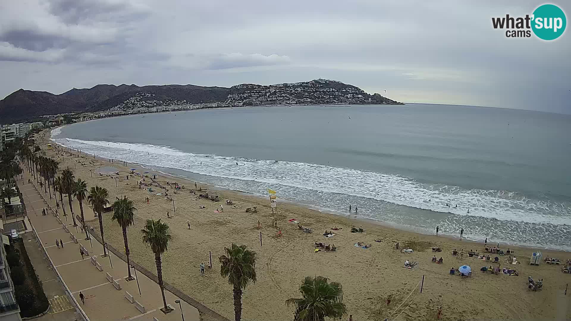 Roses camera en vivo playa Costa Brava- Hotel MonteCarlo