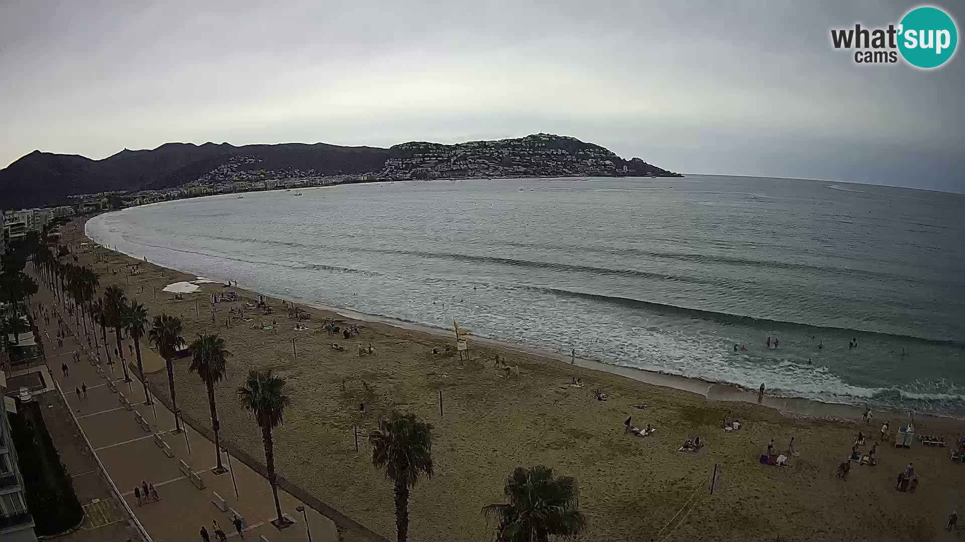 Roses camera en vivo playa Costa Brava- Hotel MonteCarlo