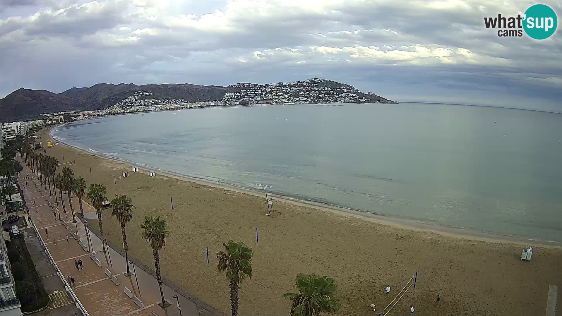 Roses camera en vivo playa Costa Brava- Hotel MonteCarlo